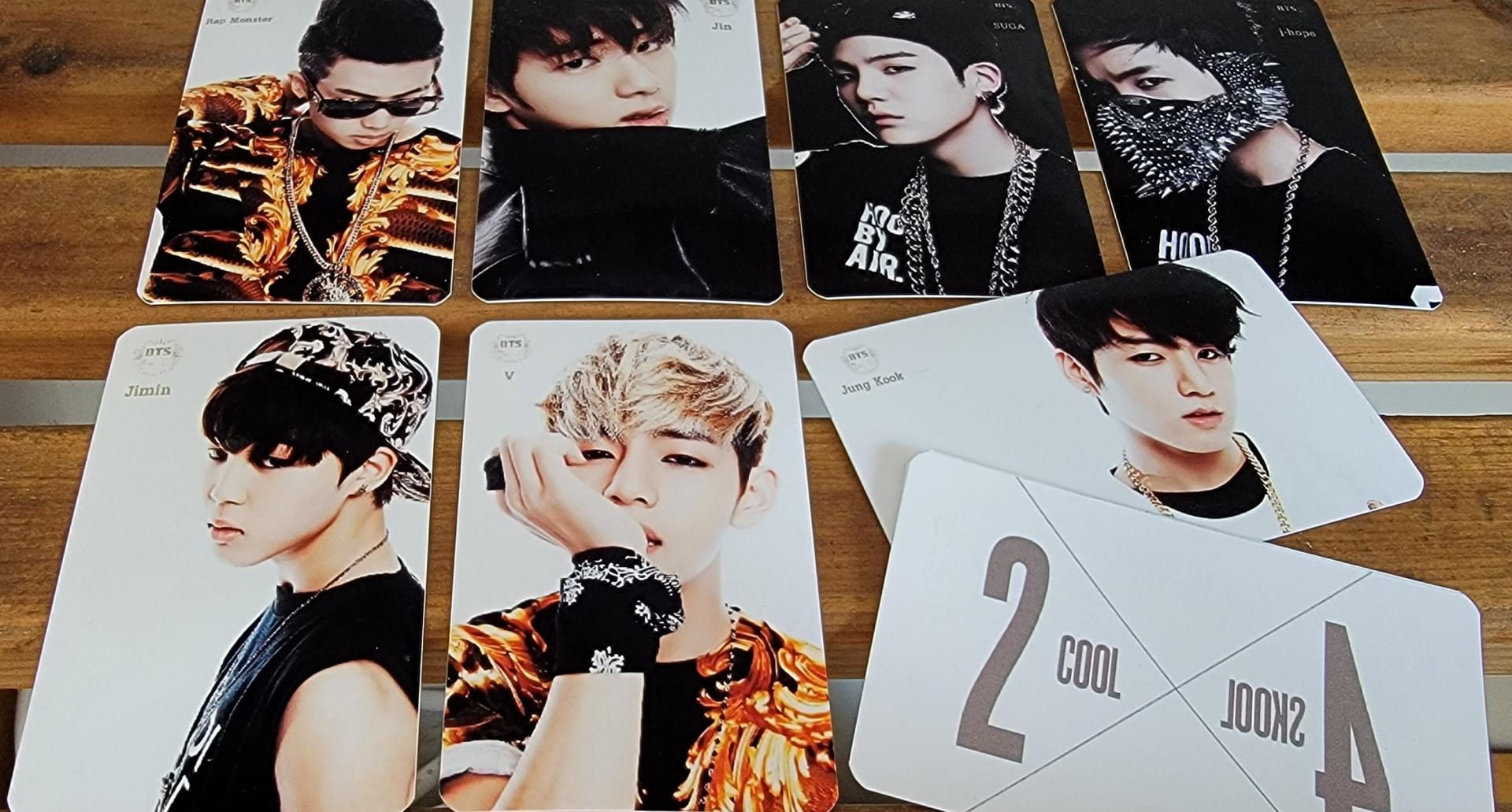 BTS 2013 Debut Photocards