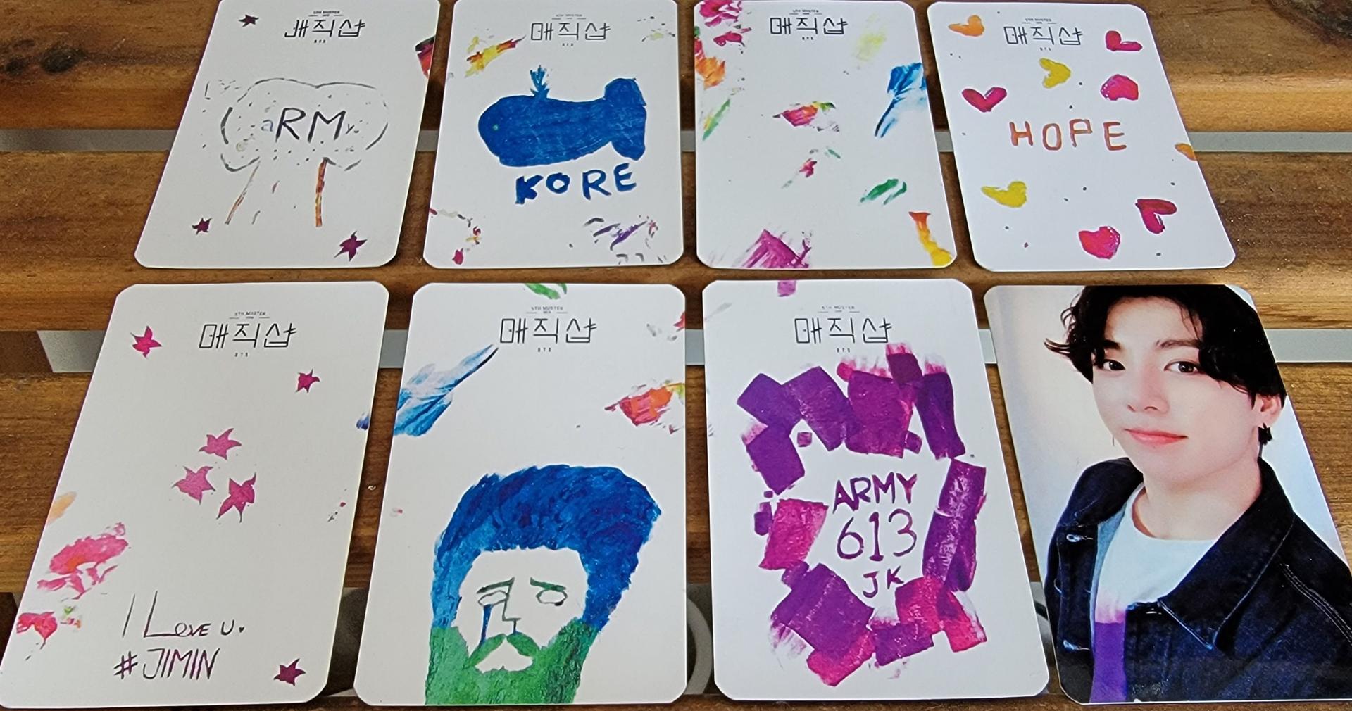 BTS 5th Muster Magic Shop Photocards