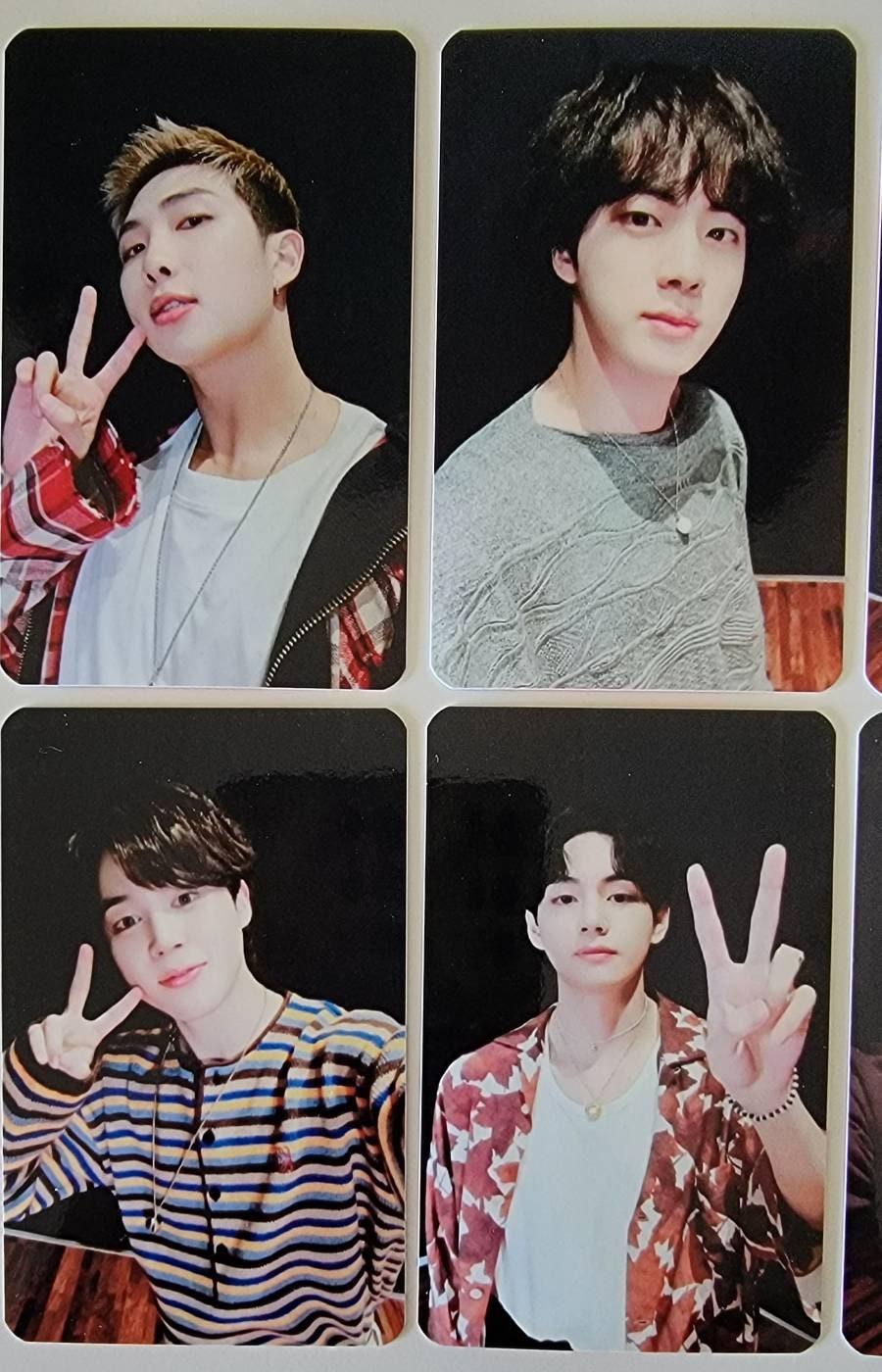 BTS Permission To Dance Selfie Photo Cards