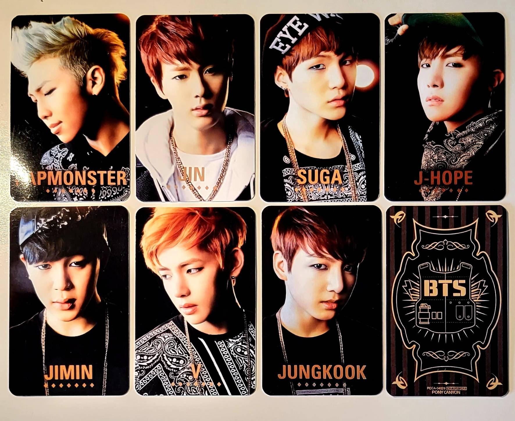 BTS No More Dream Photocards 