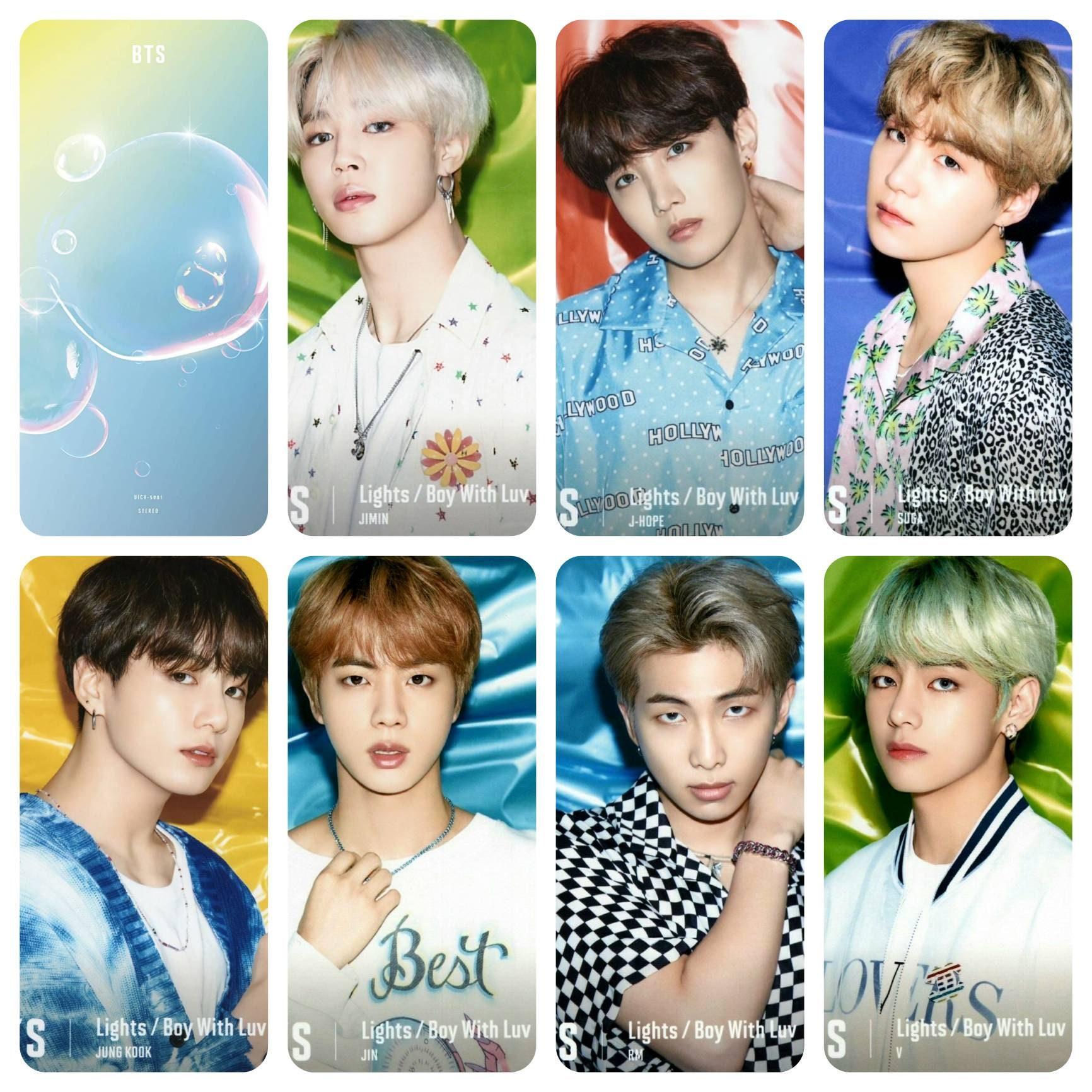 BTS x Lights/Boy with Luv Photocards | Army Corner Store