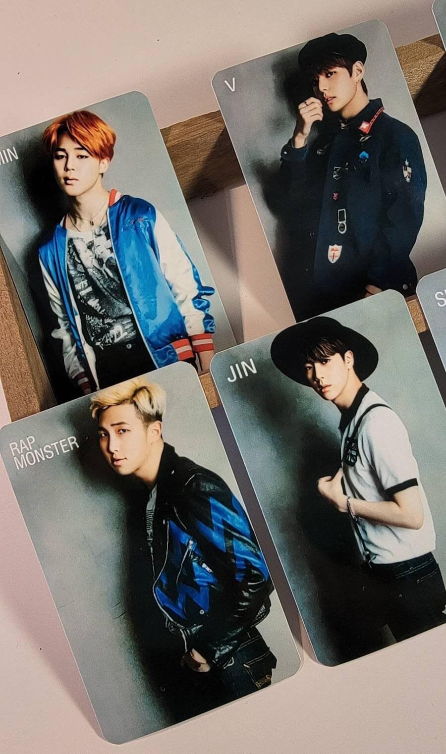 BTS Run Photocards