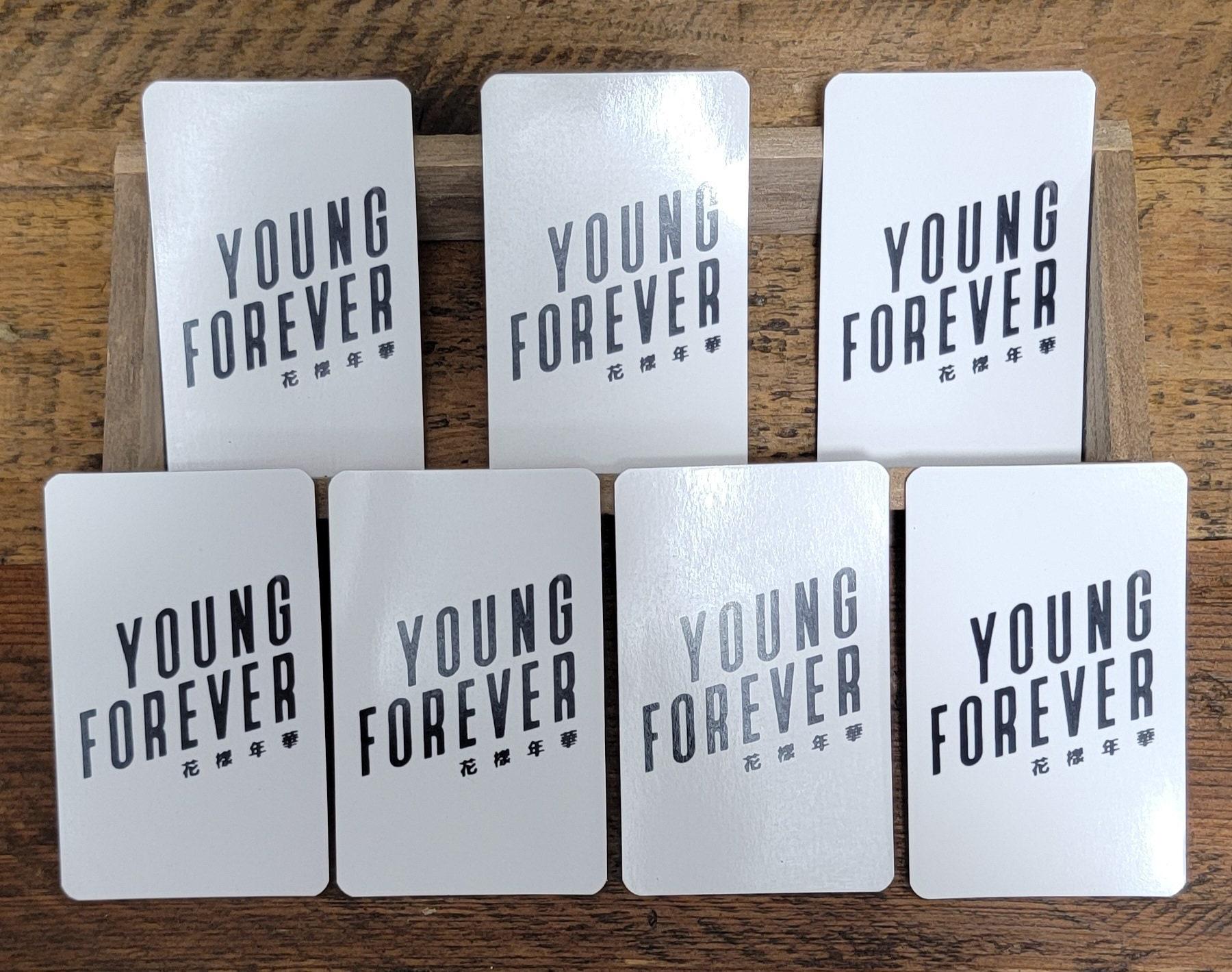 BTS Young Forever Taiwan Photocards 