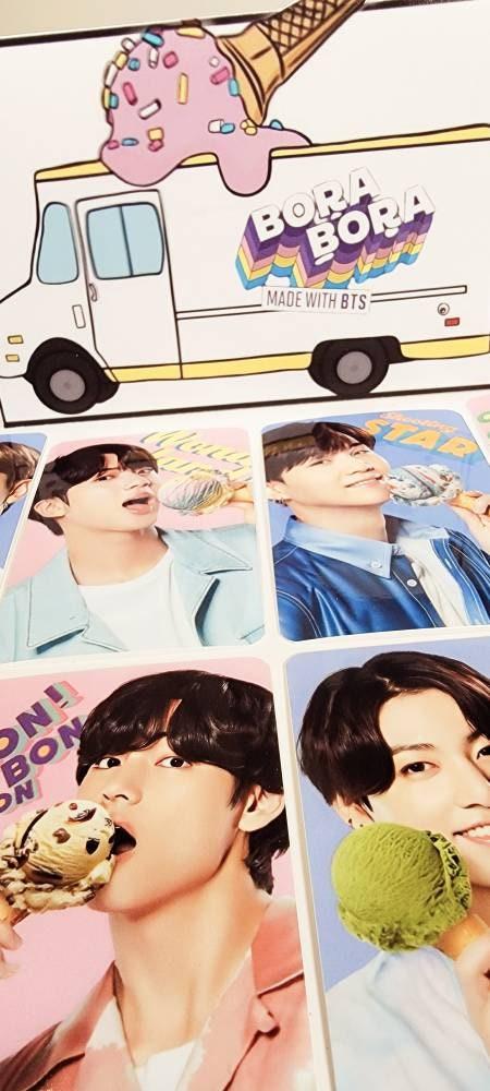 BTS x Baskin Robbins Photo Cards