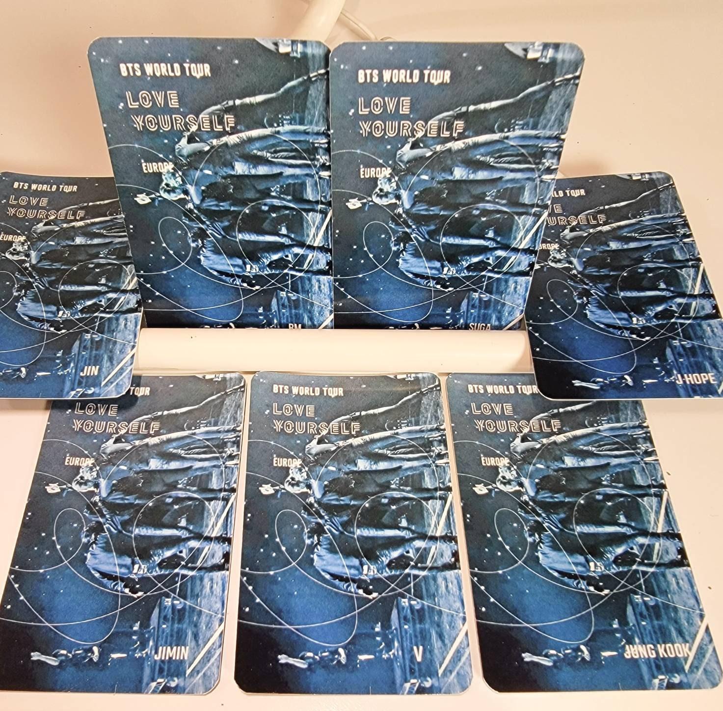 BTS Love Yourself Europe Blu ray Photocards | Stay DeLulu! BTS Love Yourself Europe Blu ray Photocards | Stay DeLulu!