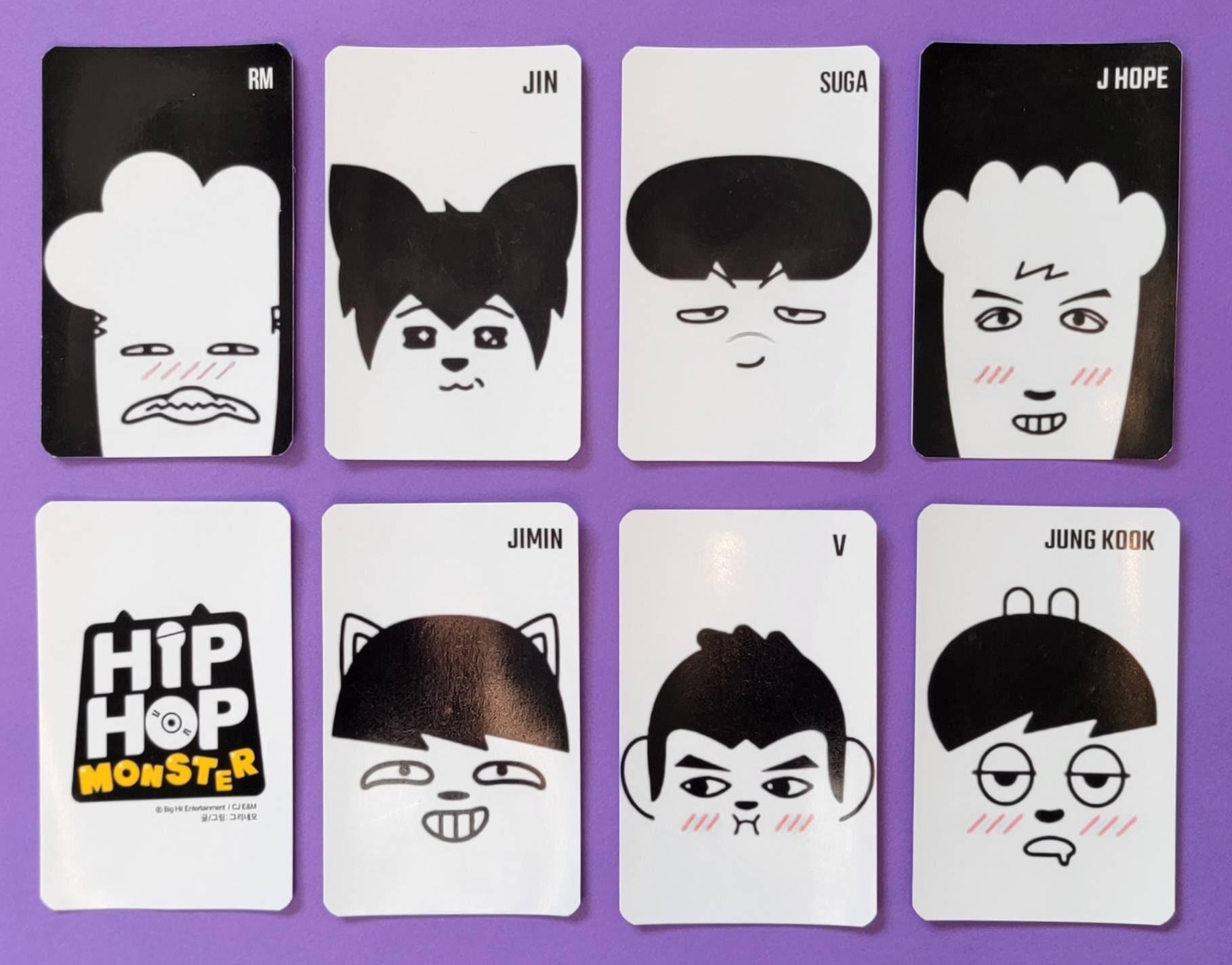 BTS First Muster Hip Hop Monster Photo Cards
