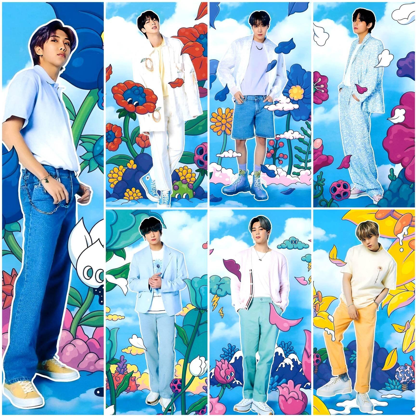 BTS MOTS The Journey Photocards