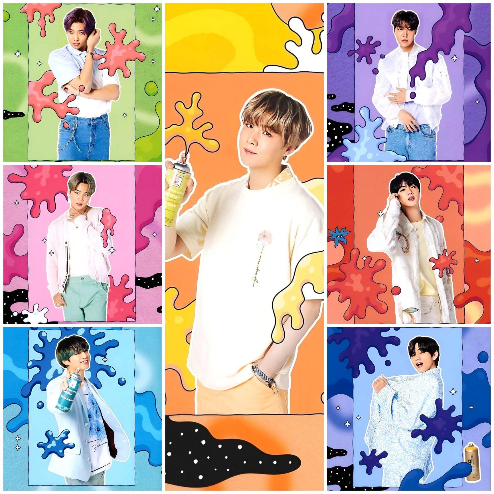 BTS MOTS The Journey Photocards