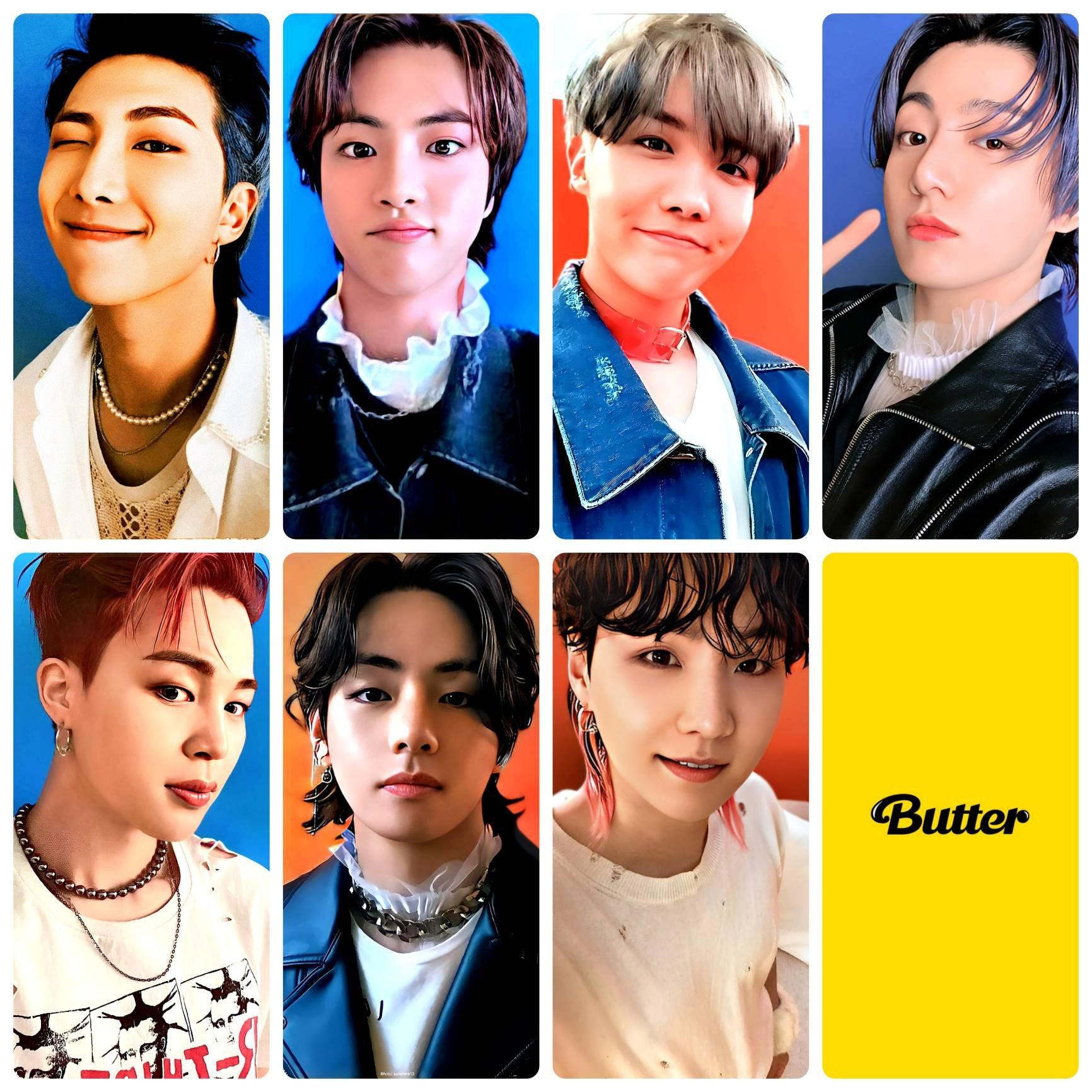 BTS Butter Cream Album Photocards