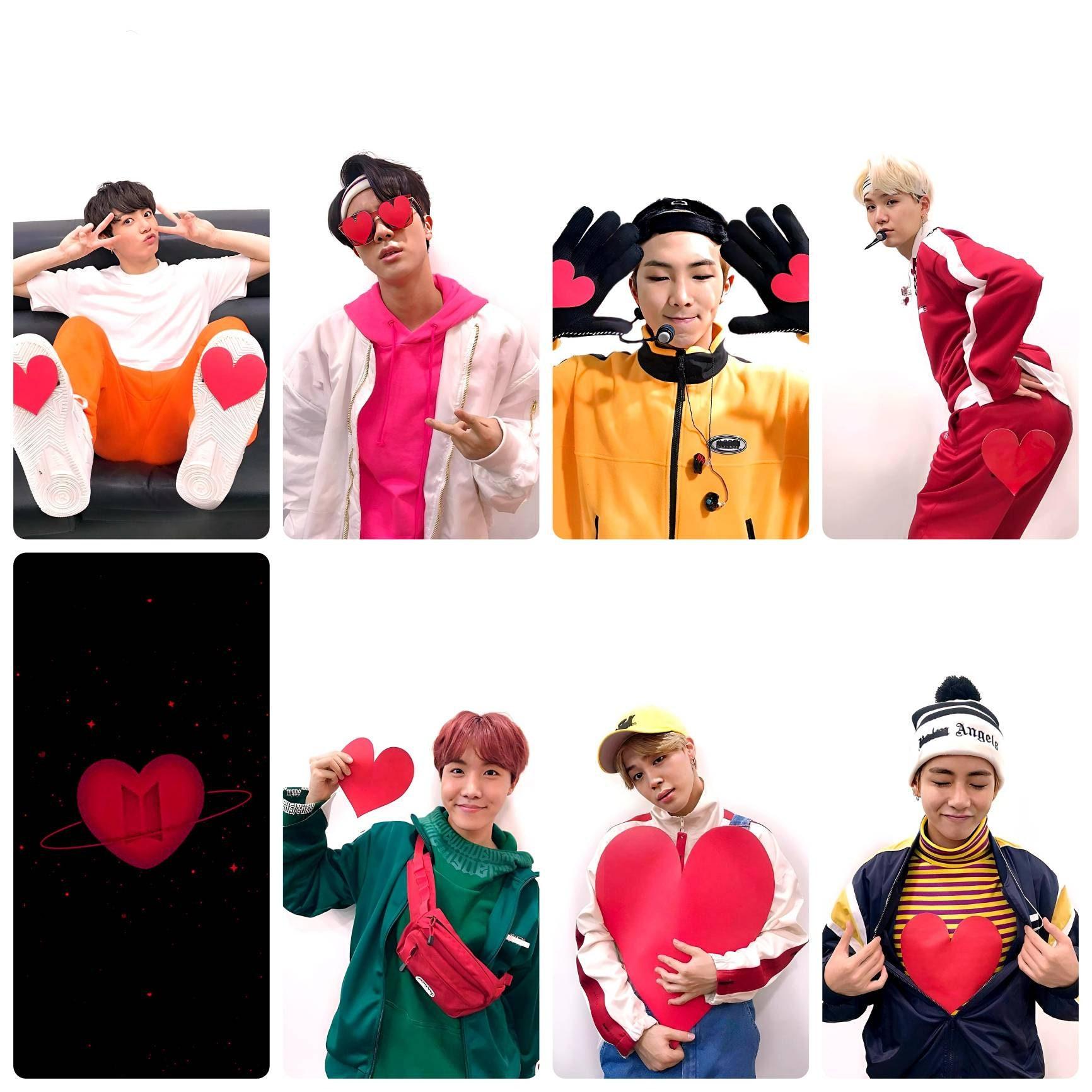 BTS Hearts for Army Photocard Set