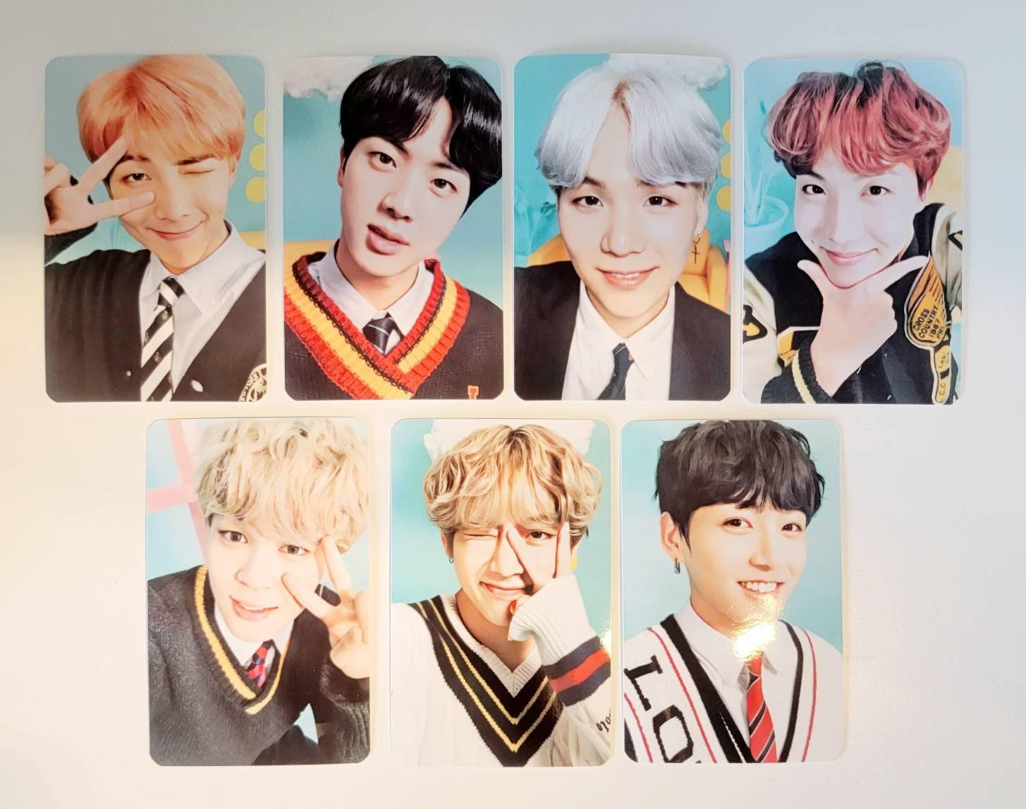 BTS 4th Muster Happy Ever After Binder Photocards