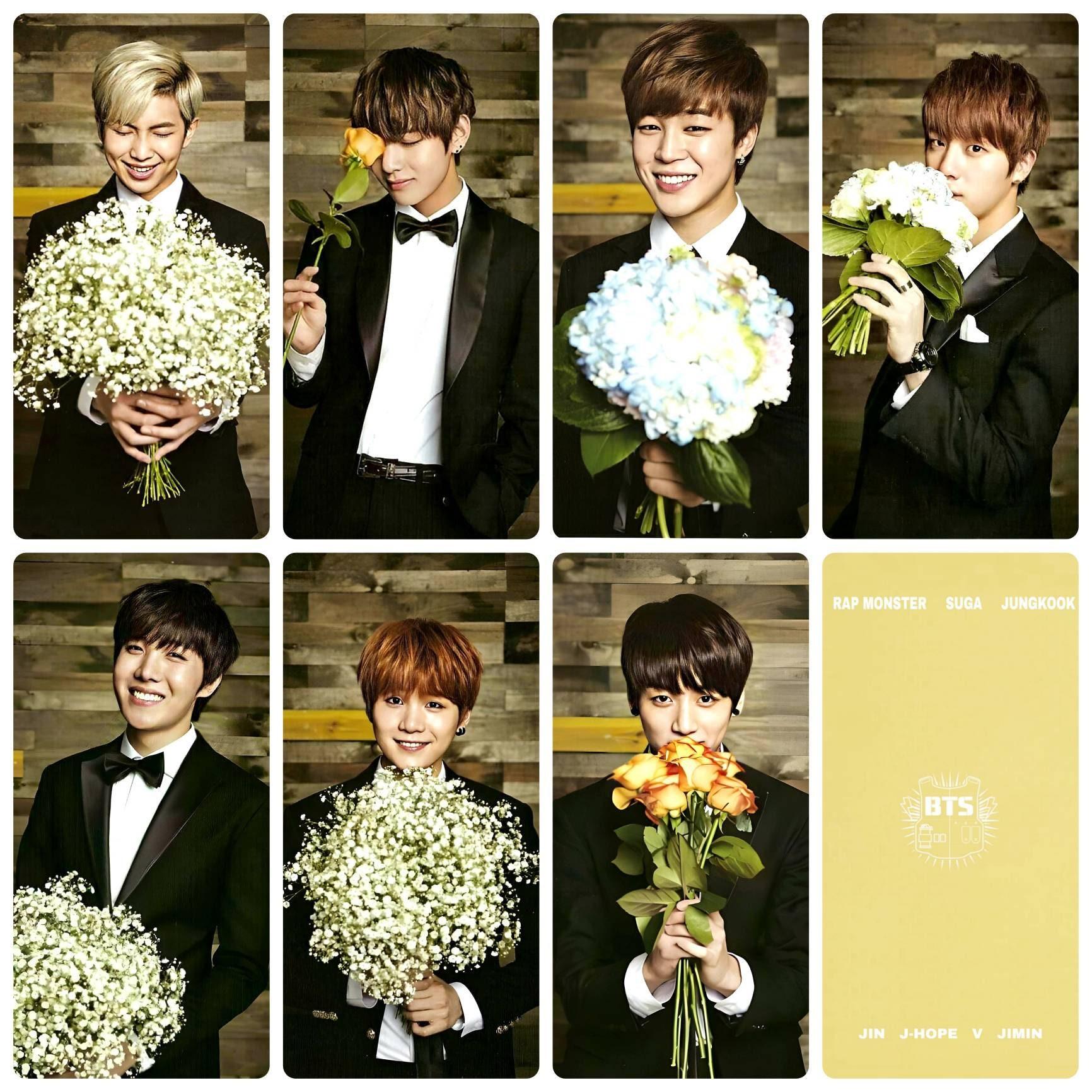 BTS 2nd Global Official Fanclub Photo Cards