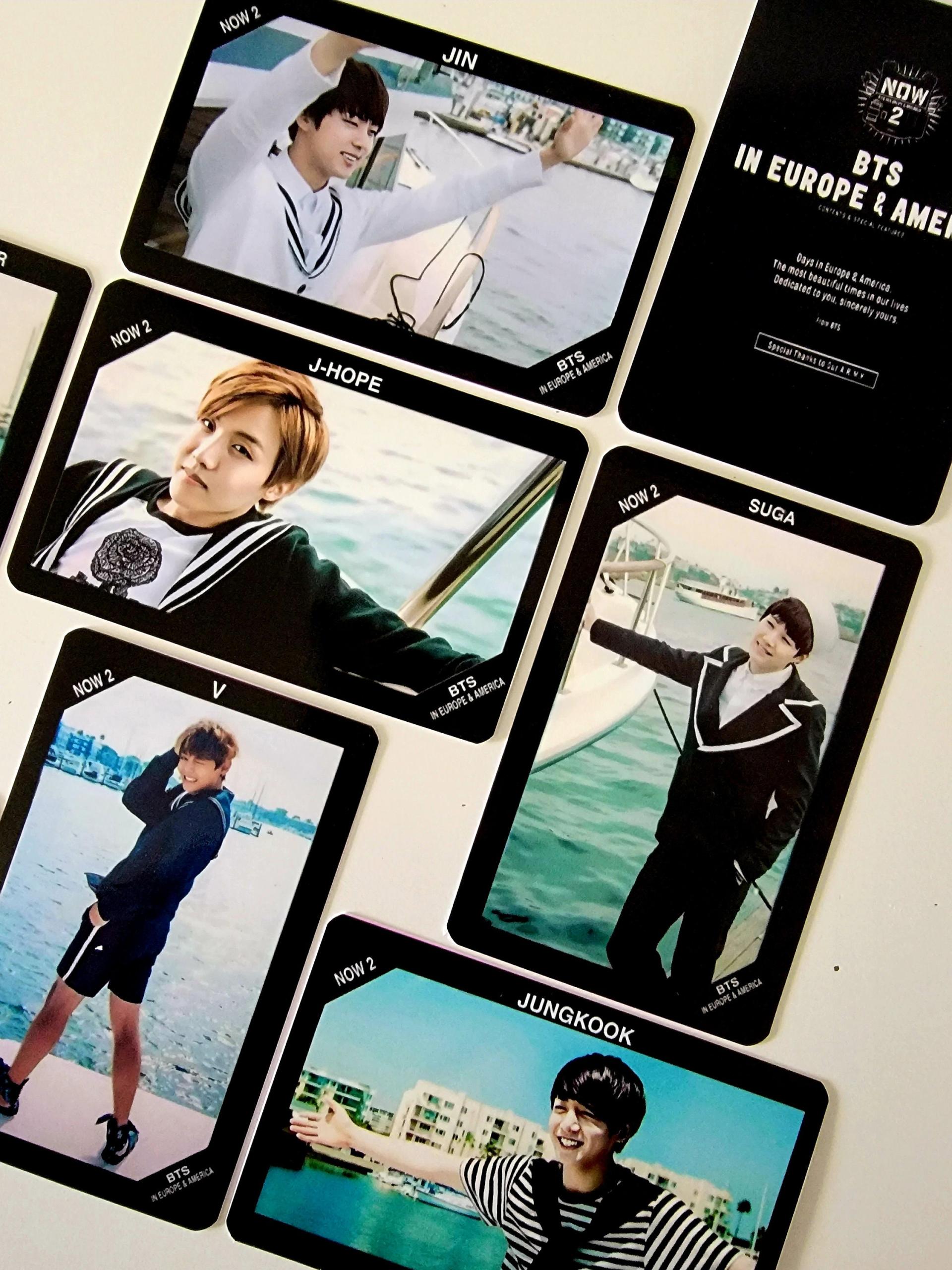 BTS NOW 2 Europe & America Photocards