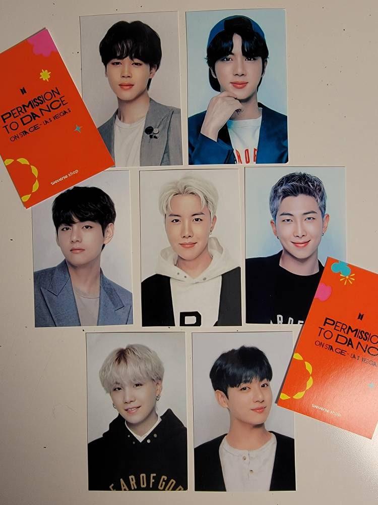 BTS PTD Stadium Dispenser Lucky Draw Photo Cards