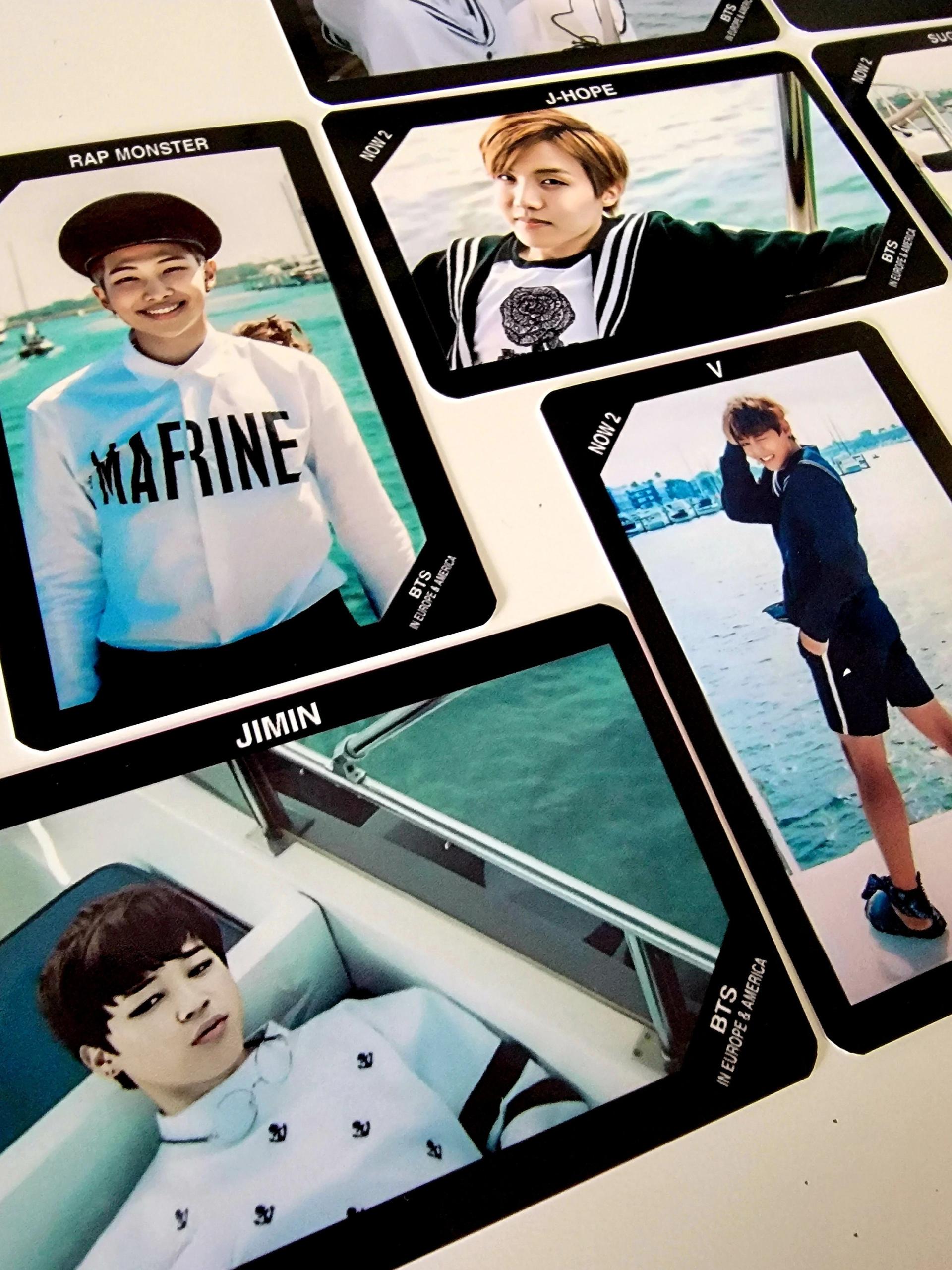 BTS NOW 2 Europe & America Photocards