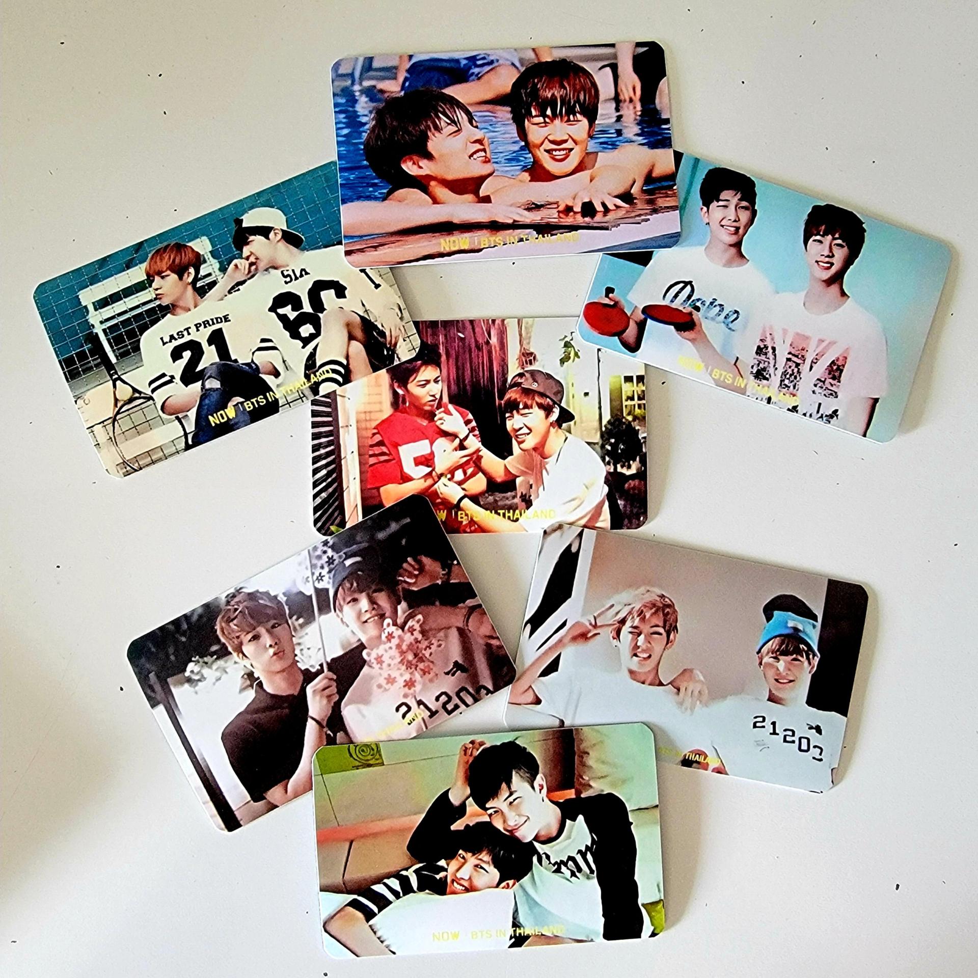BTS NOW Thailand Photocards