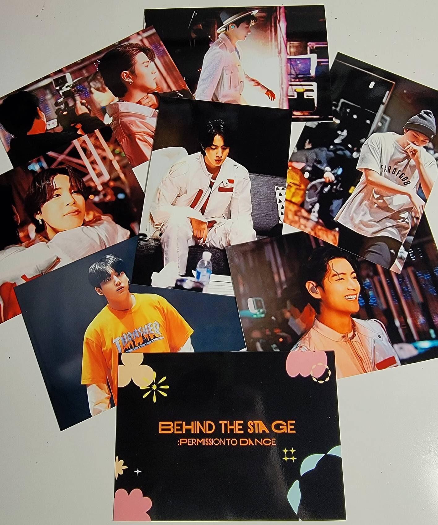 BTS PTD Vegas Behind the Stage Postcards