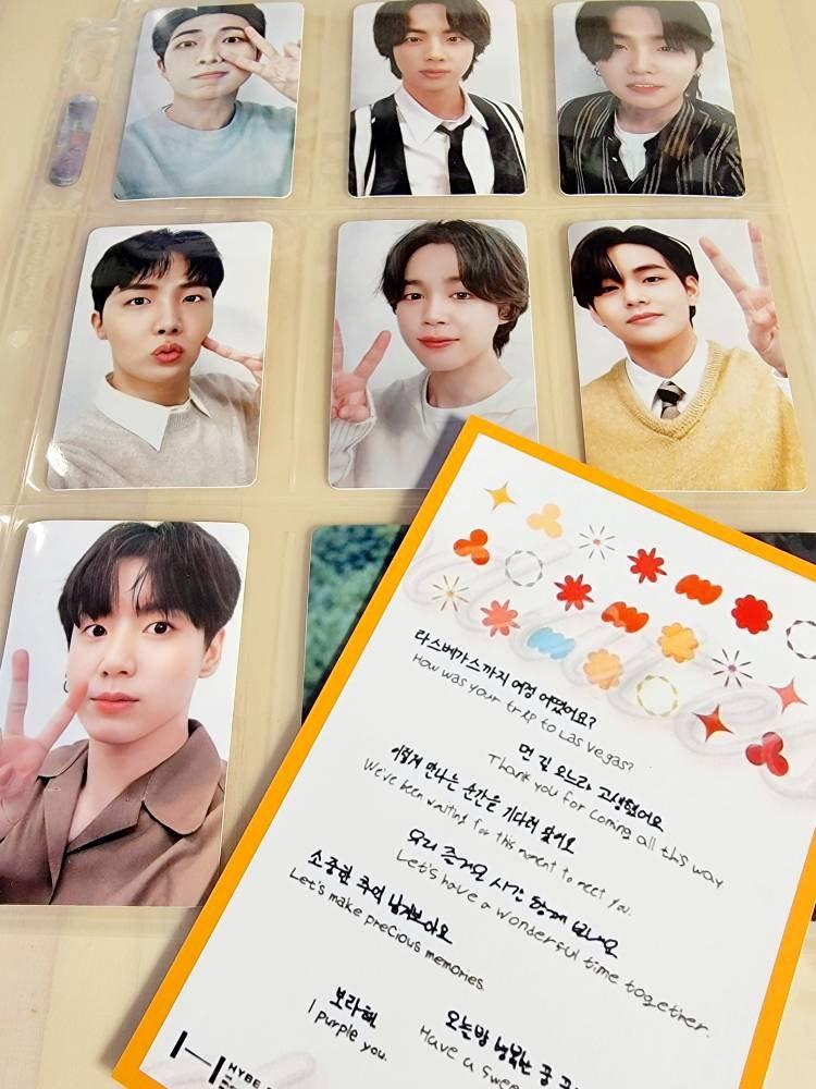 BTS ラスベガス mgmホテル トレカ テヒョン BTS PTD ラスベガス MGM ホテル 特典 トレカ テテ 公式 - メルカリ