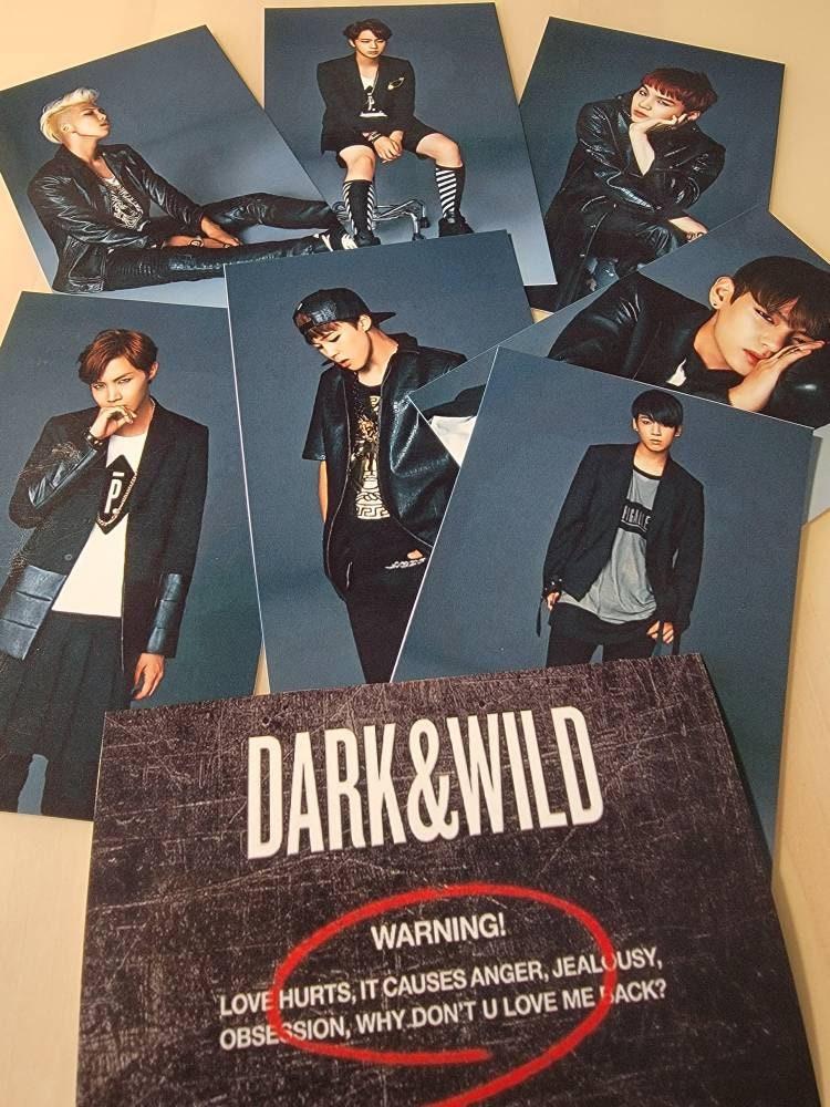 BTS Dark & Wild 2014 Photocards | Stay DeLulu!