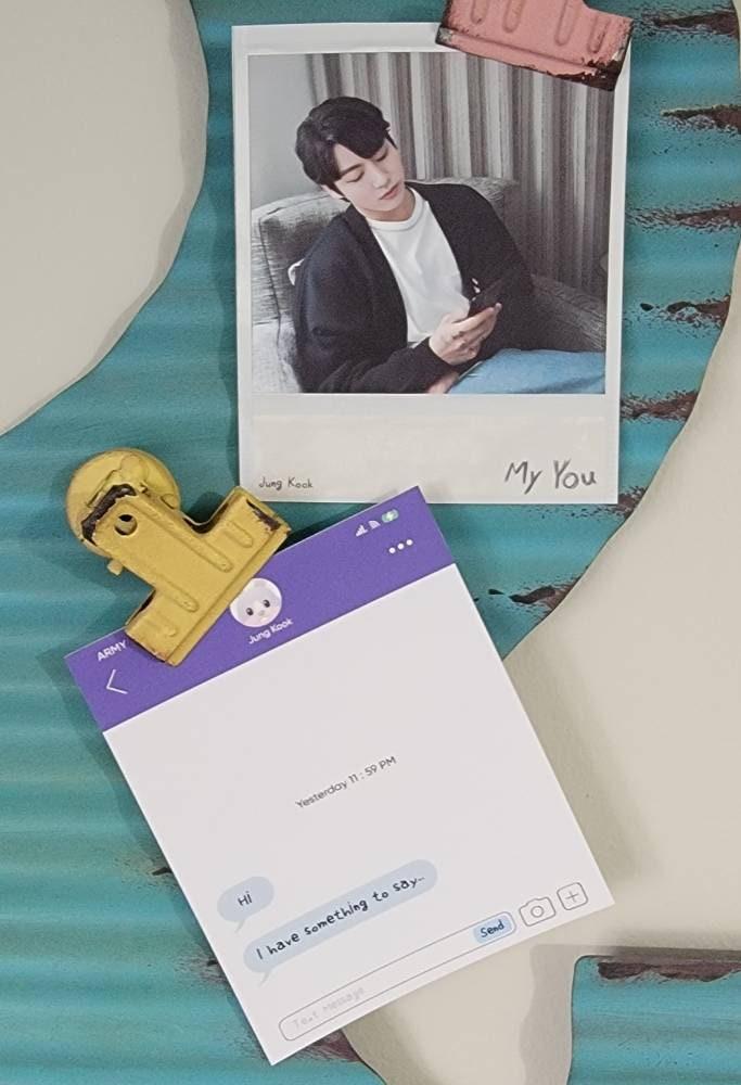 Jungkook, My You - Song For ARMY Polaroid