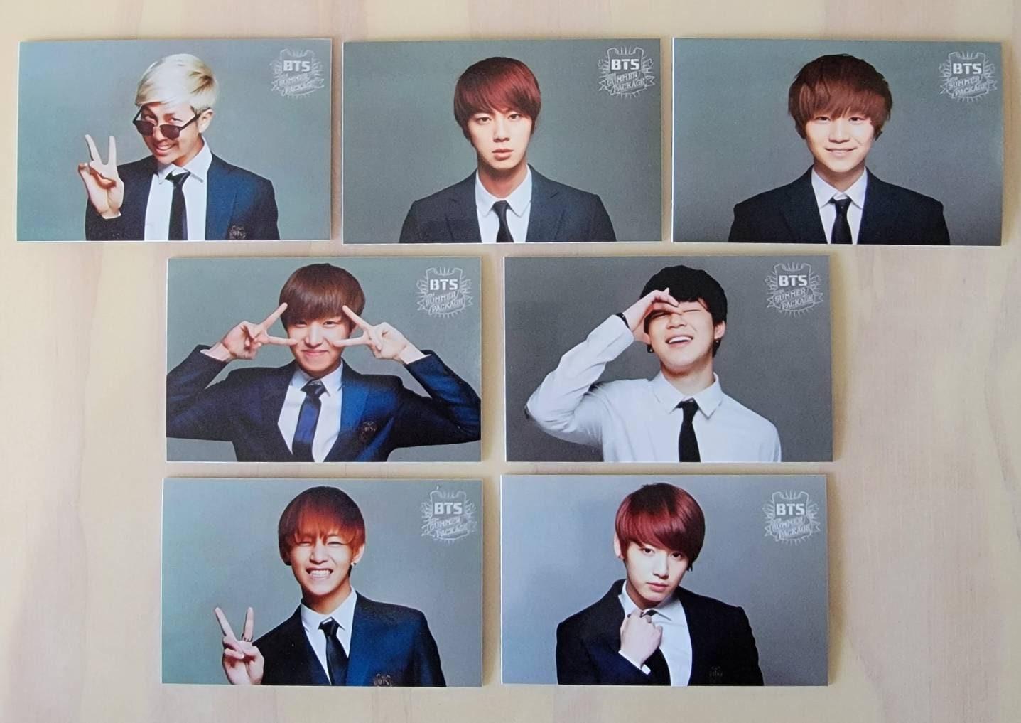 BTS Summer Package 2014 Photocards