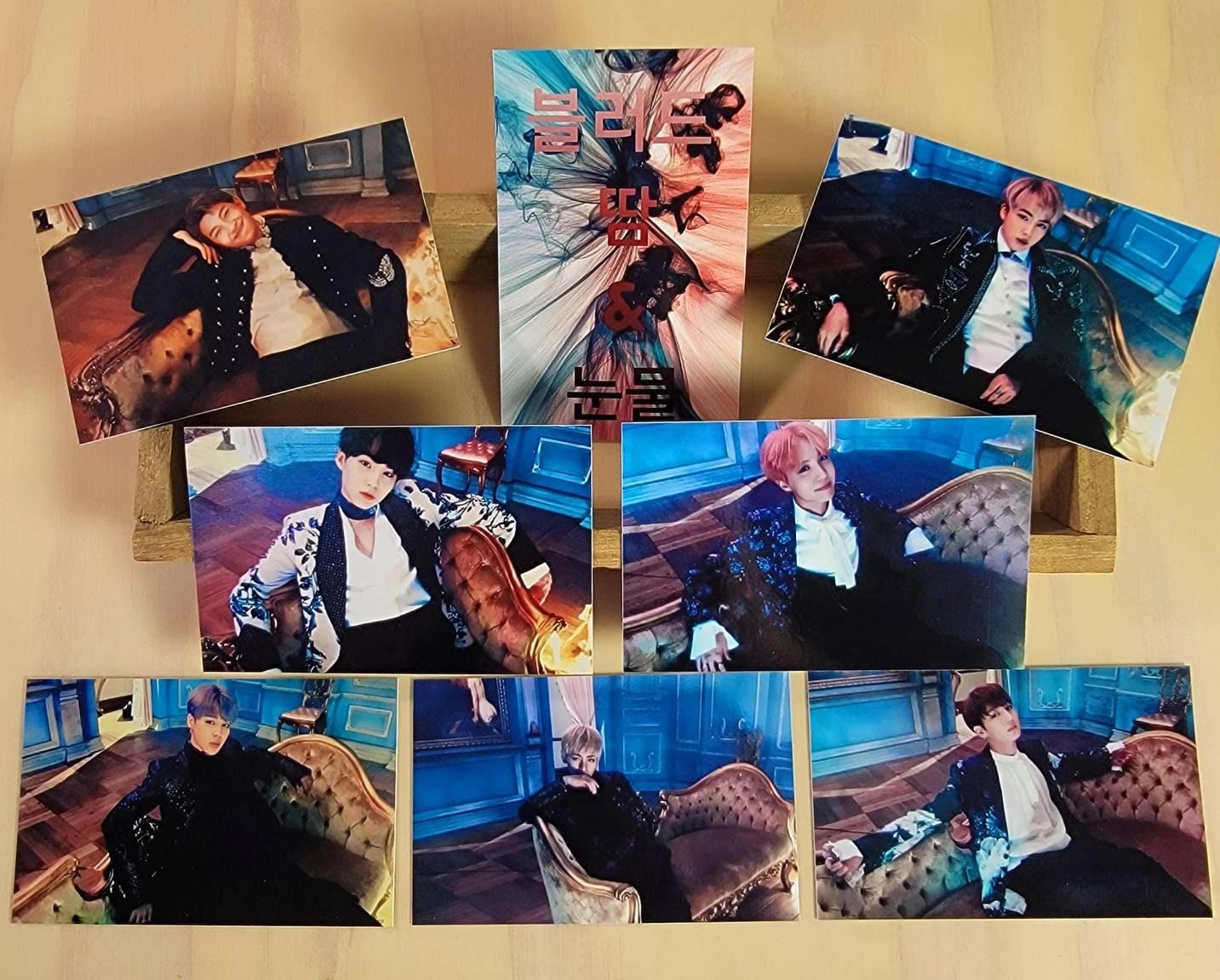 BTS Blood Sweat & Tears Broadcast Photocards
