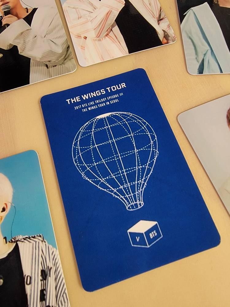 BTS WINGS Tour DVD Photocards