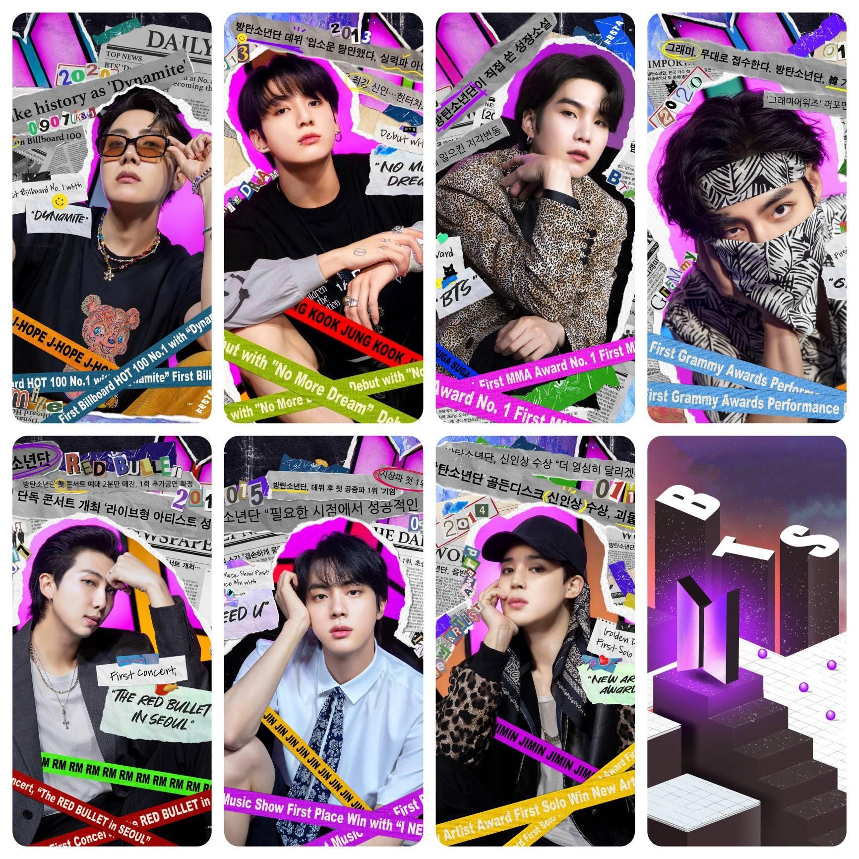 BTS MERCH SHOP, Dynamite Photocard Collection