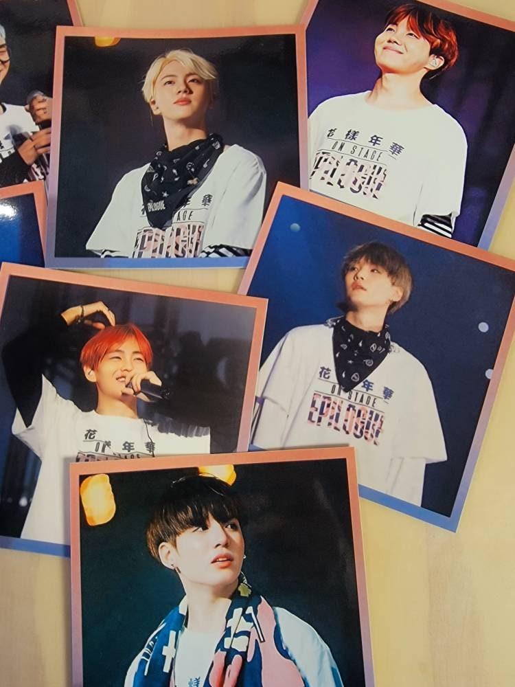 BTS HYYH Epilogue photocards