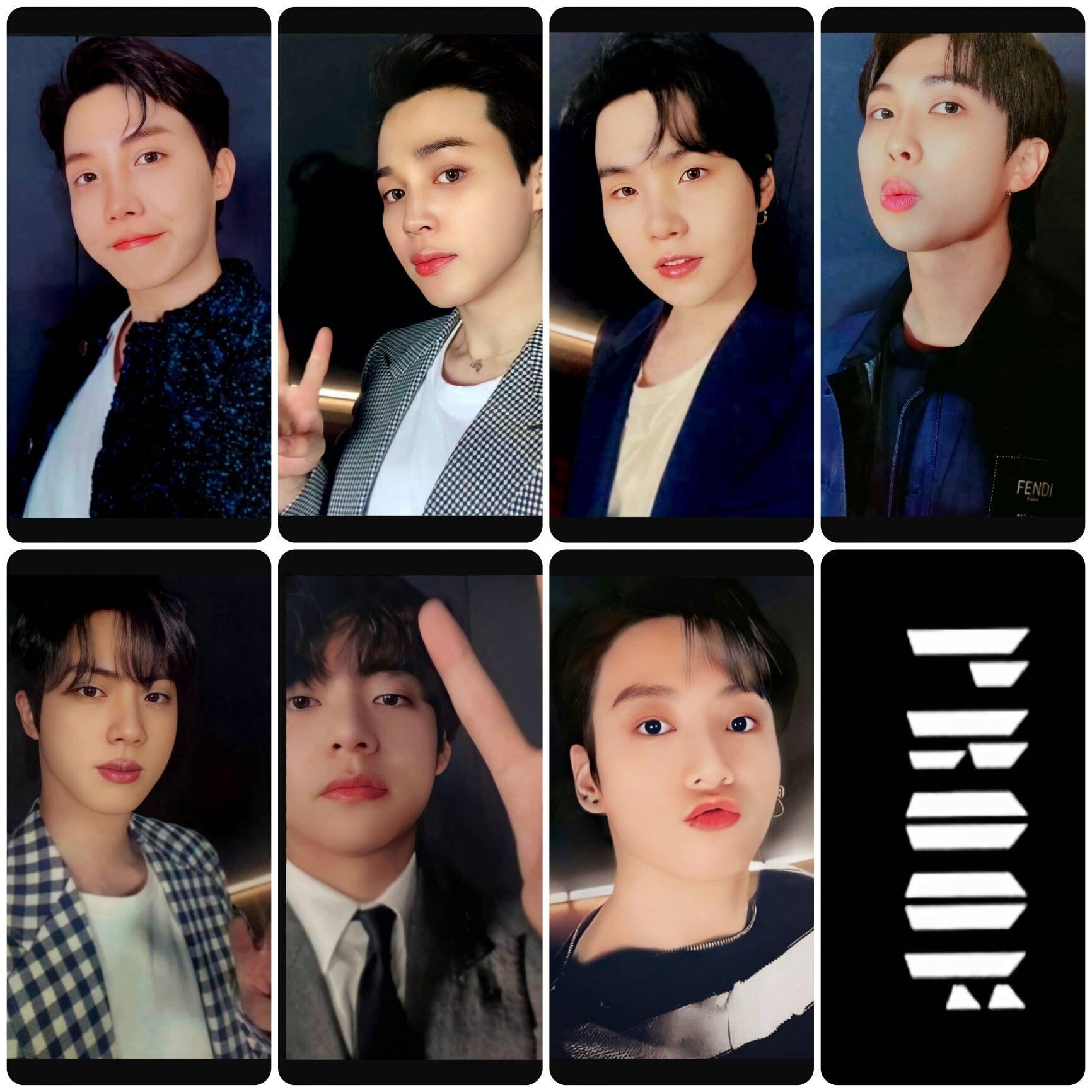 BTS - PROOF - Universal Lucky Draw Japan  Photocards