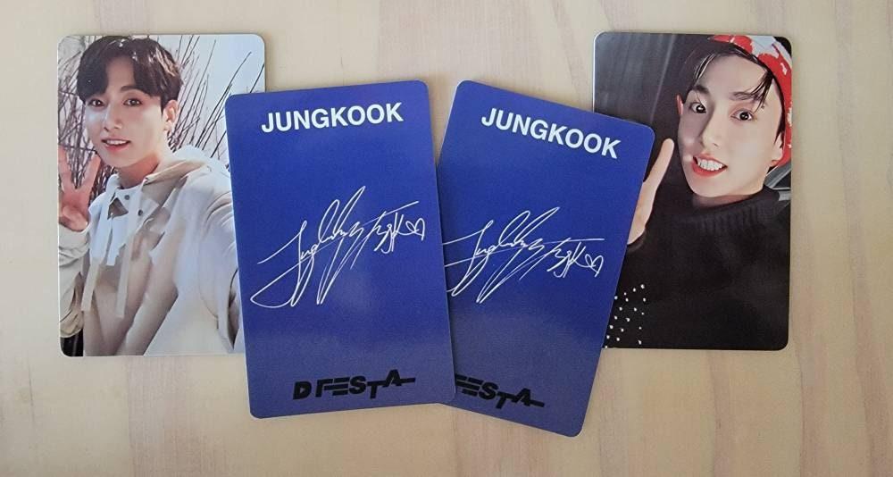 Jungkook - Dicon D'Festa 4 card pc set