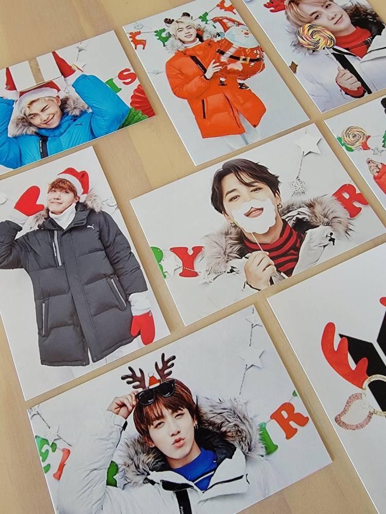 BTS x Puma - 2017 Christmas Photocards
