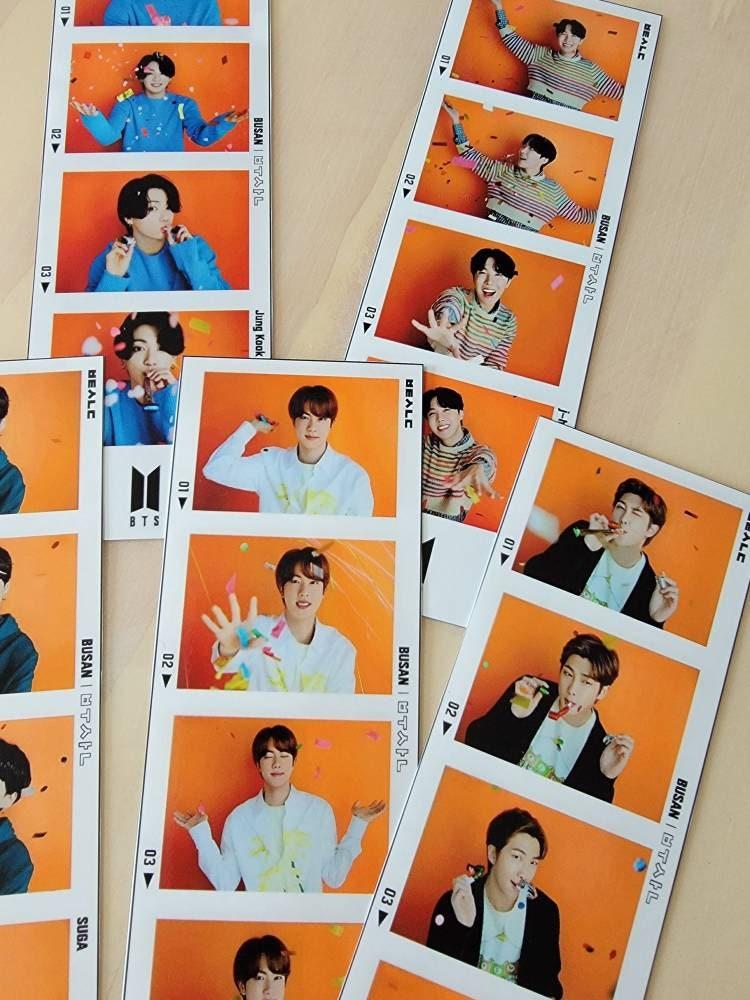 BTS - Yet to Come Busan - 4 Cut Photo Strip