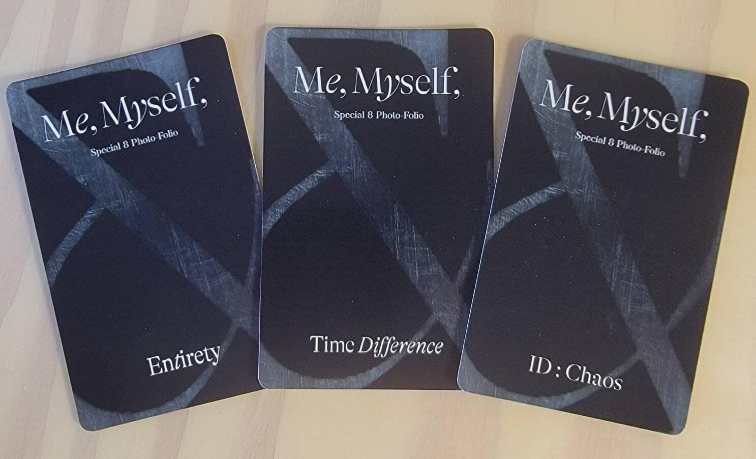 Me Myself V & Jimin &RM セット Jimin - BTS Special 8 Photo-Folio Photobook Me, Myself, and Jimin