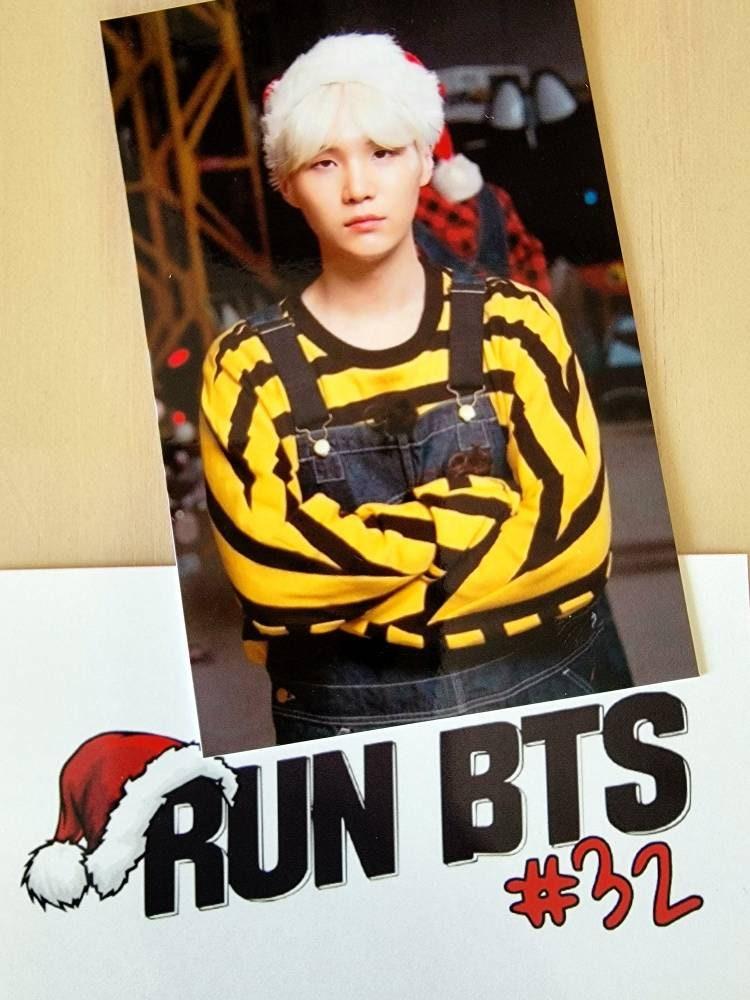 Run BTS - episode 32 Christmas Photocards