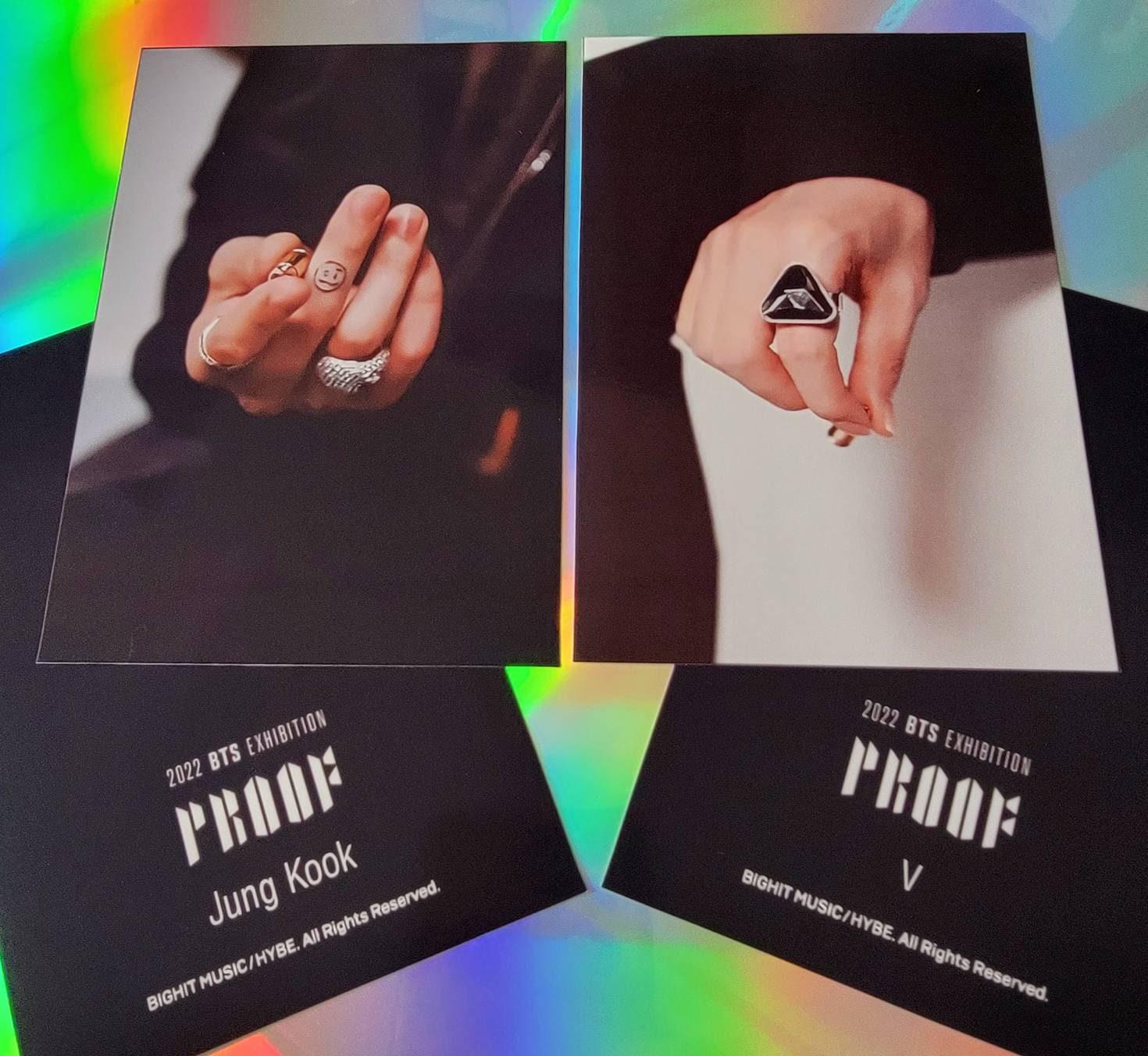 BTS - PROOF Exhibition Lenticular Postcards