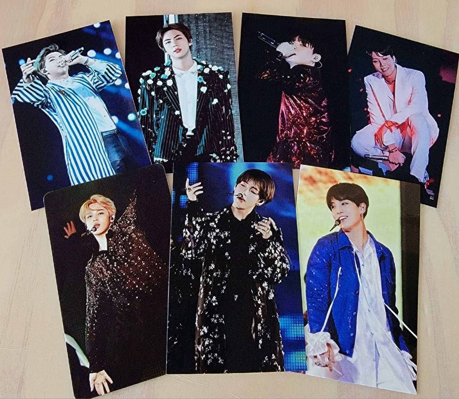 BTS - Love Yourself New York Bluray Photocards