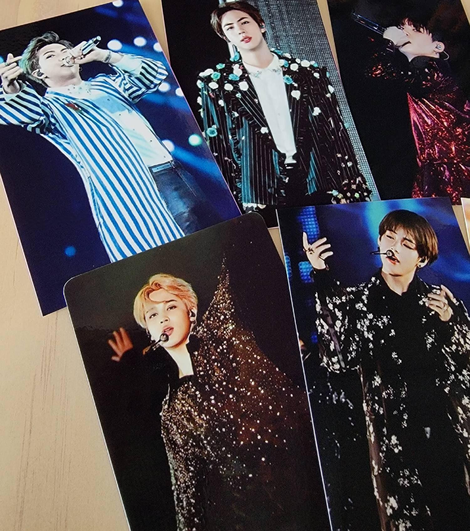 BTS - Love Yourself New York Bluray Photocards