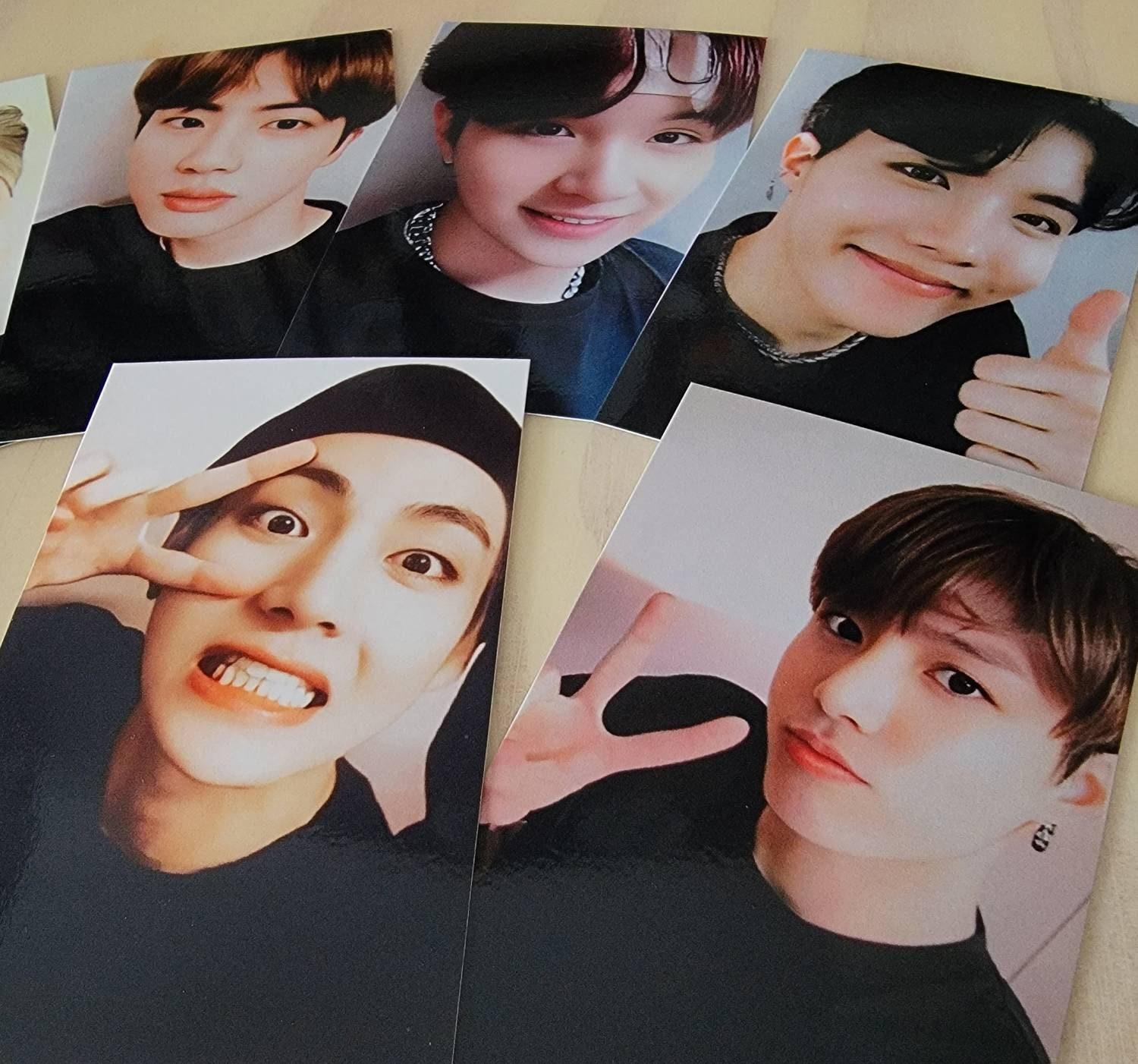 BTS - Love Yourself Europe DVD Photocards