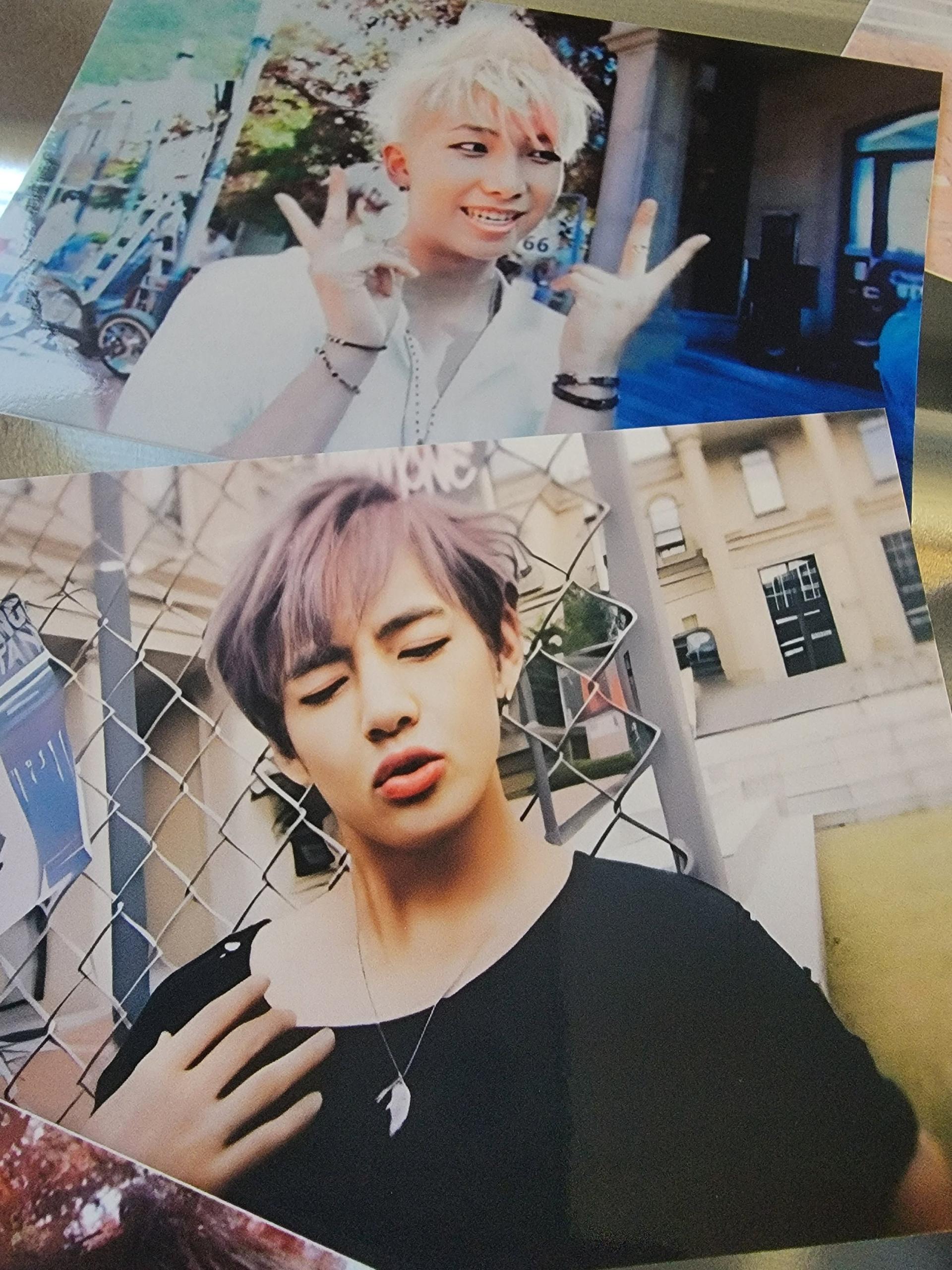 BTS - War of Hormone Broadcast Photocards 