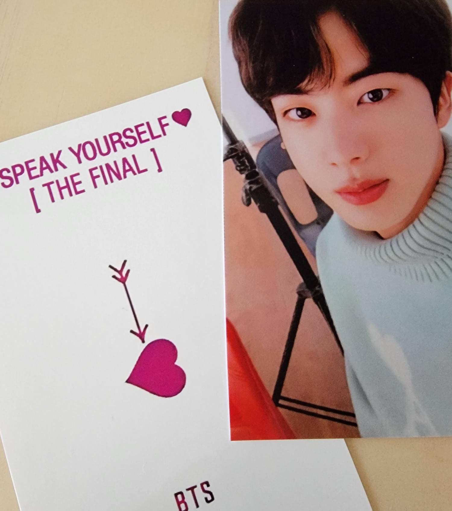 BTS - Speak Yourself The Final DVD Photocards