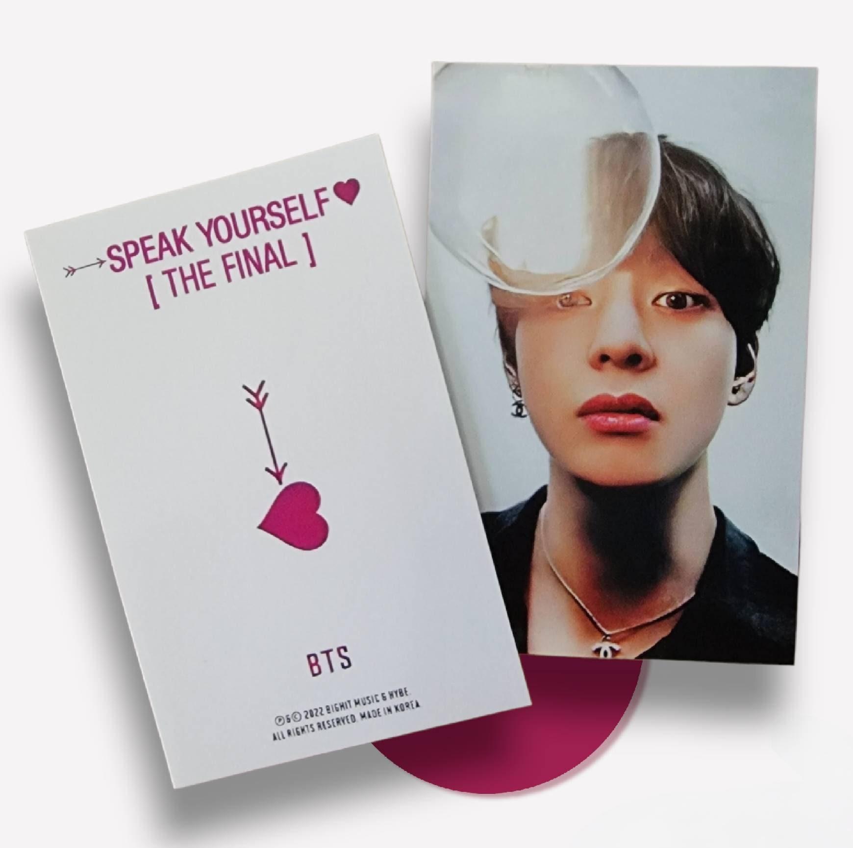 BTS - Speak Yourself The Final DVD Photocards