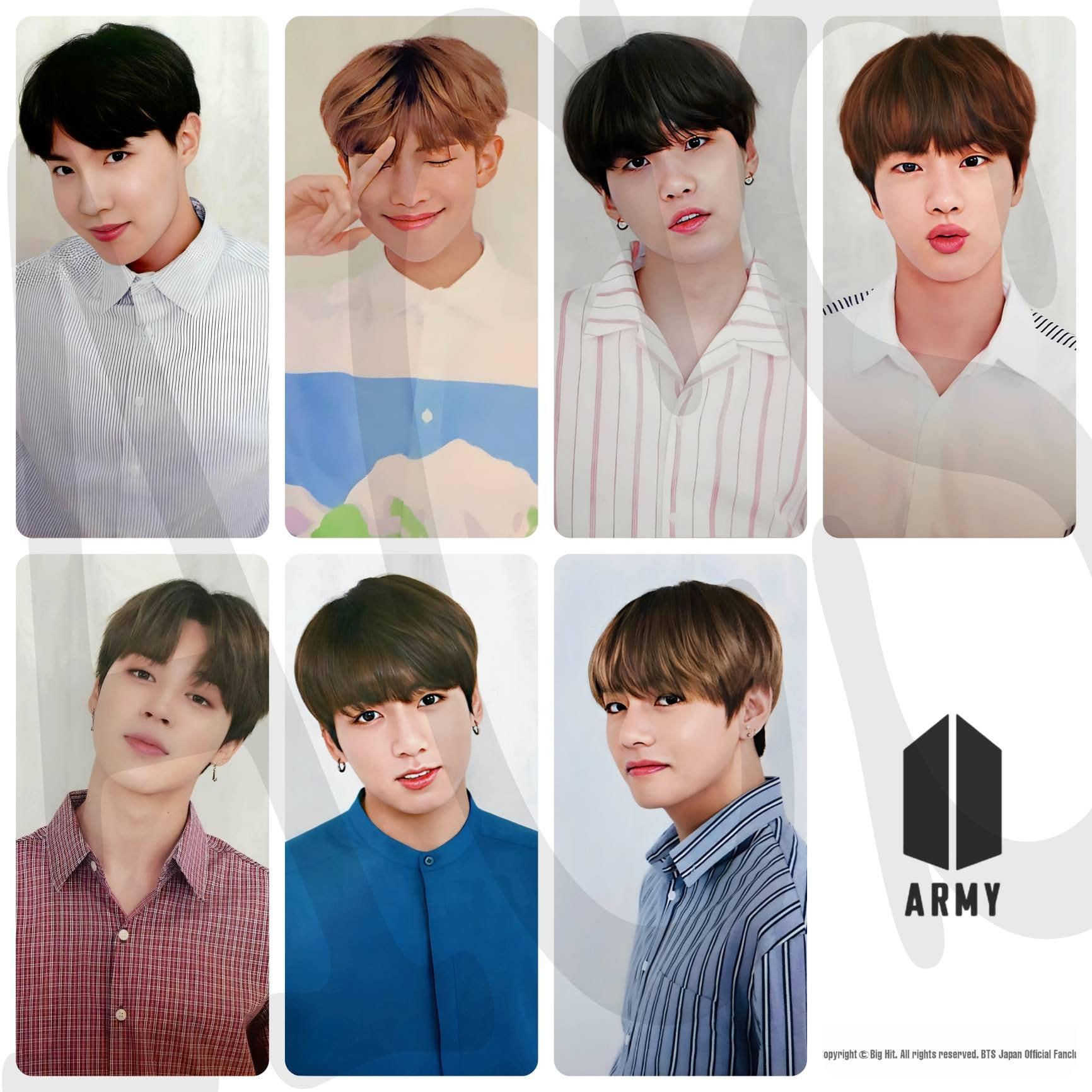 BTS Wings Tour Fan Club Limited Photocards Army Corner Store
