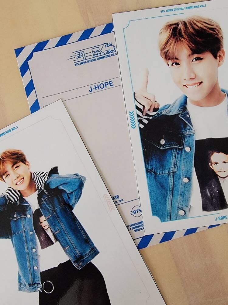 BTS - Japan Fan Meeting VOL 3 Scrapbook Mini Posters