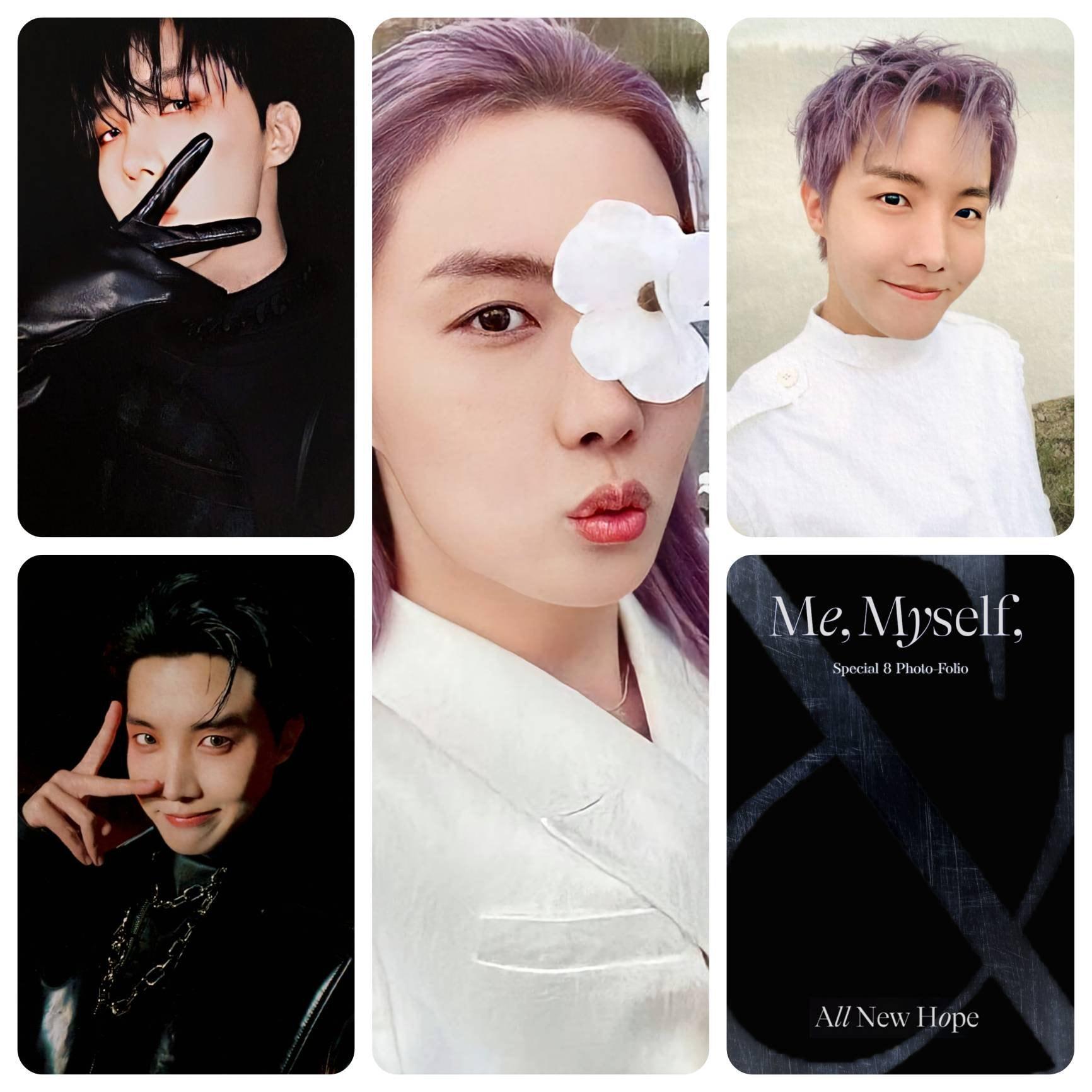J Hope: All New Hope  -Me, Myself & I 4 card pc set