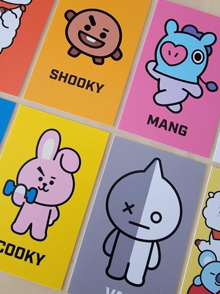 BTS - BT21 photocards