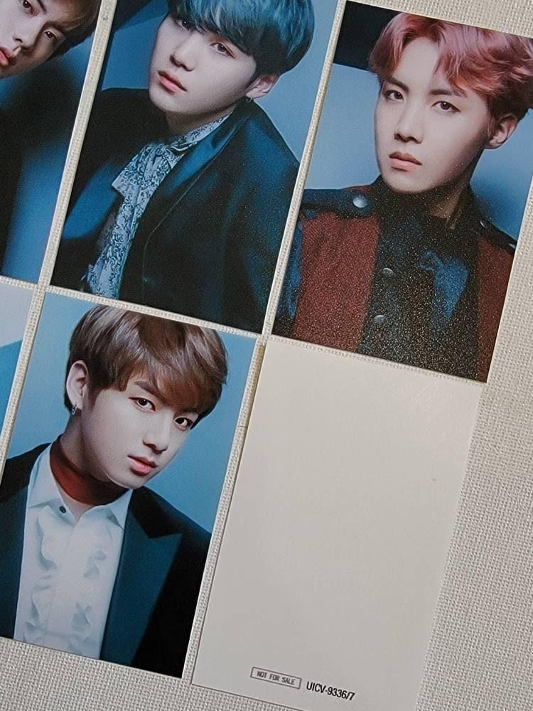 BTS - The Best Clear Photocards
