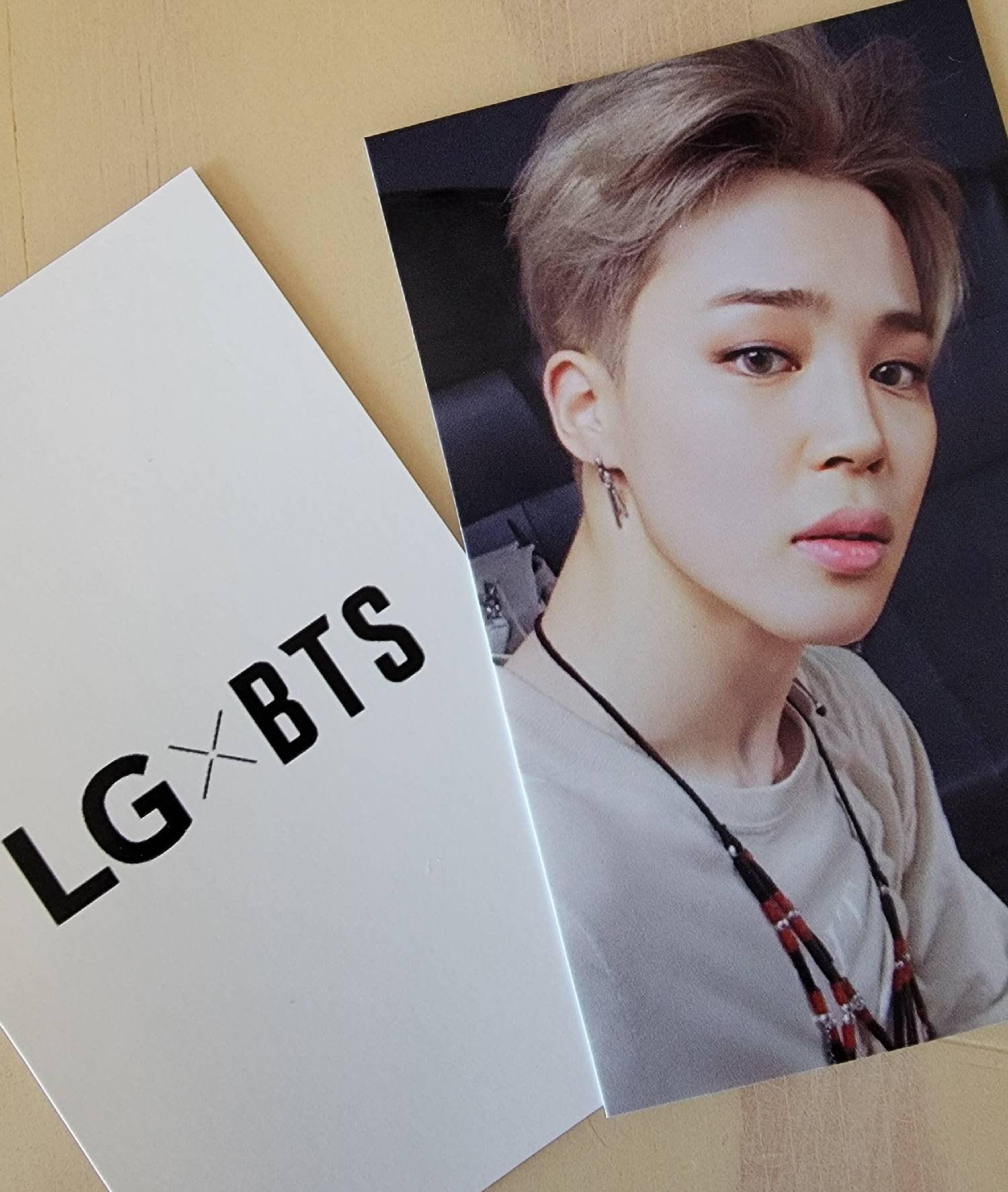 BTS -  LG Selfie Photocards