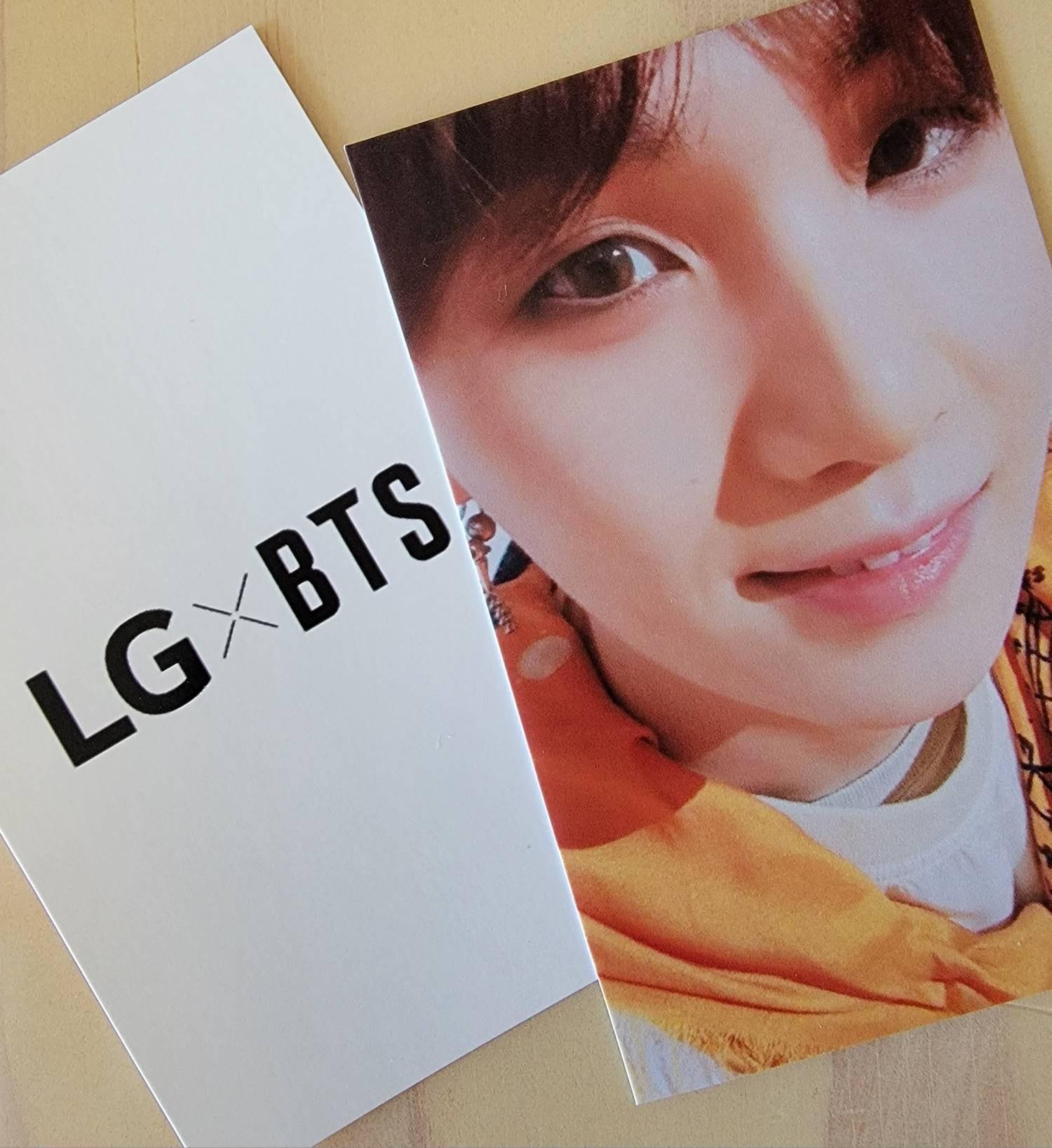 BTS -  LG Selfie Photocards