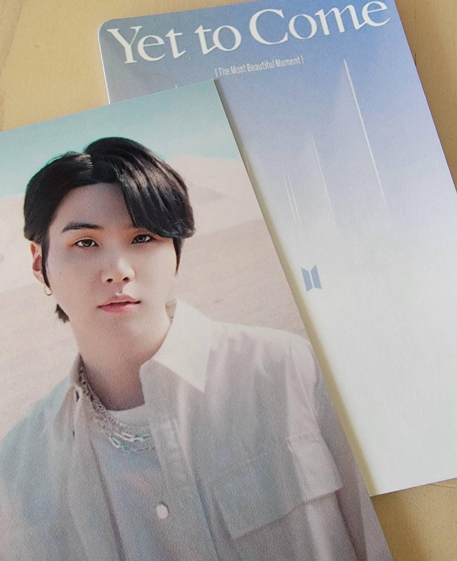 BTS - Yet to Come MV Concept Photocards